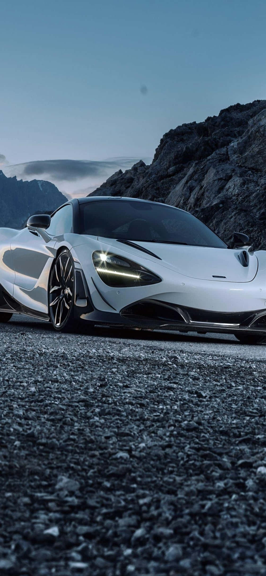 iPhone X Fundal McLaren 720s Drum Fundal