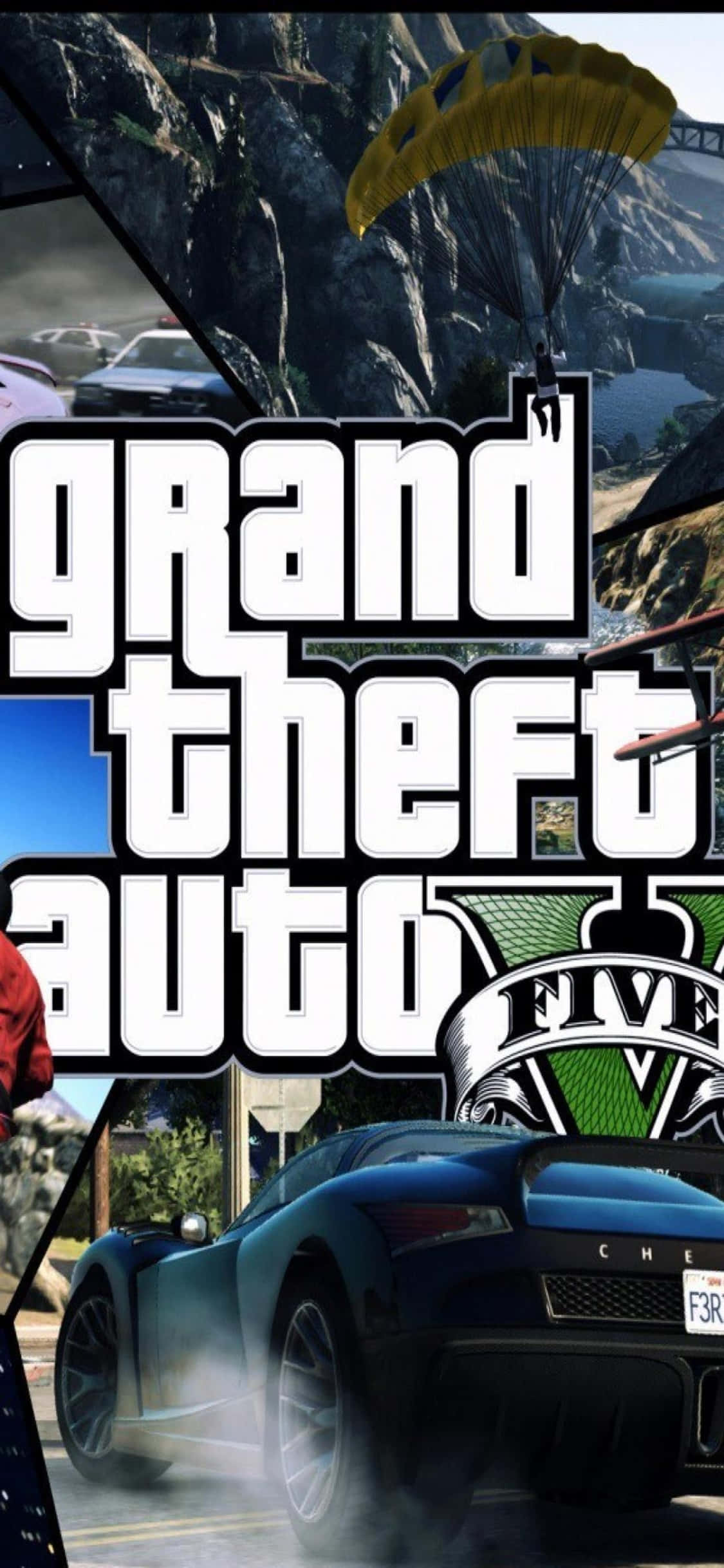 iPhone X Grand Theft Auto V Fundal în Vehicul Fundal