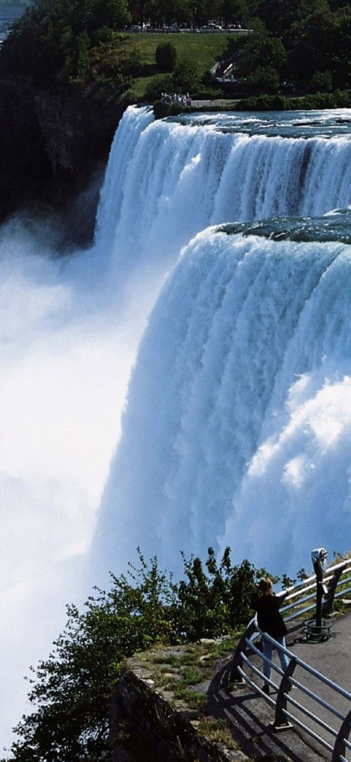 iPhone X Niagara Falls Lateral Fundal