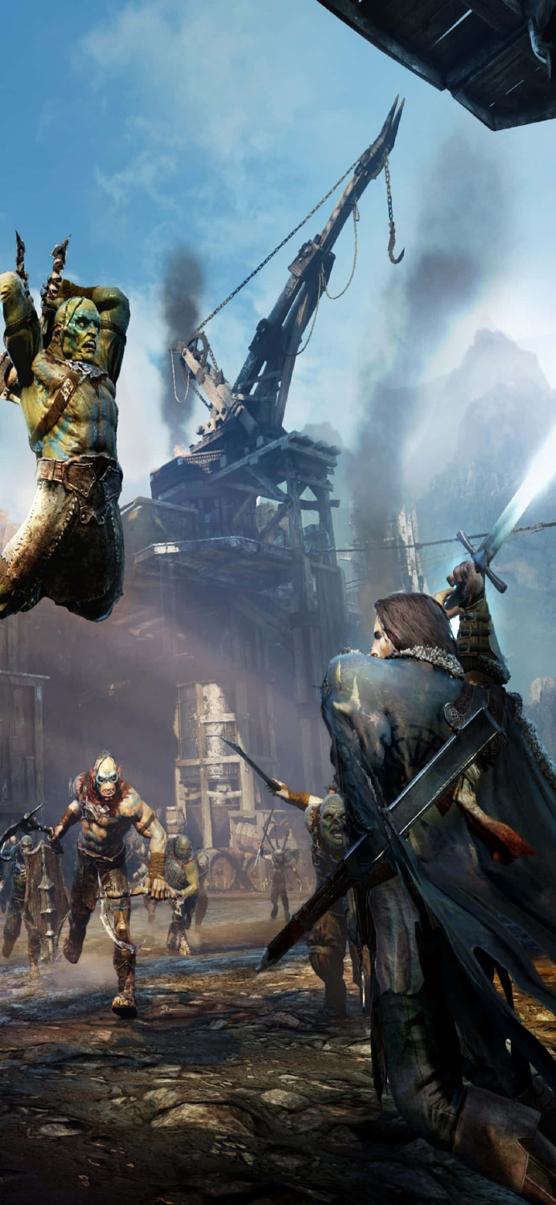 iPhone X Shadow Of Mordor Fundal Talion Fundal