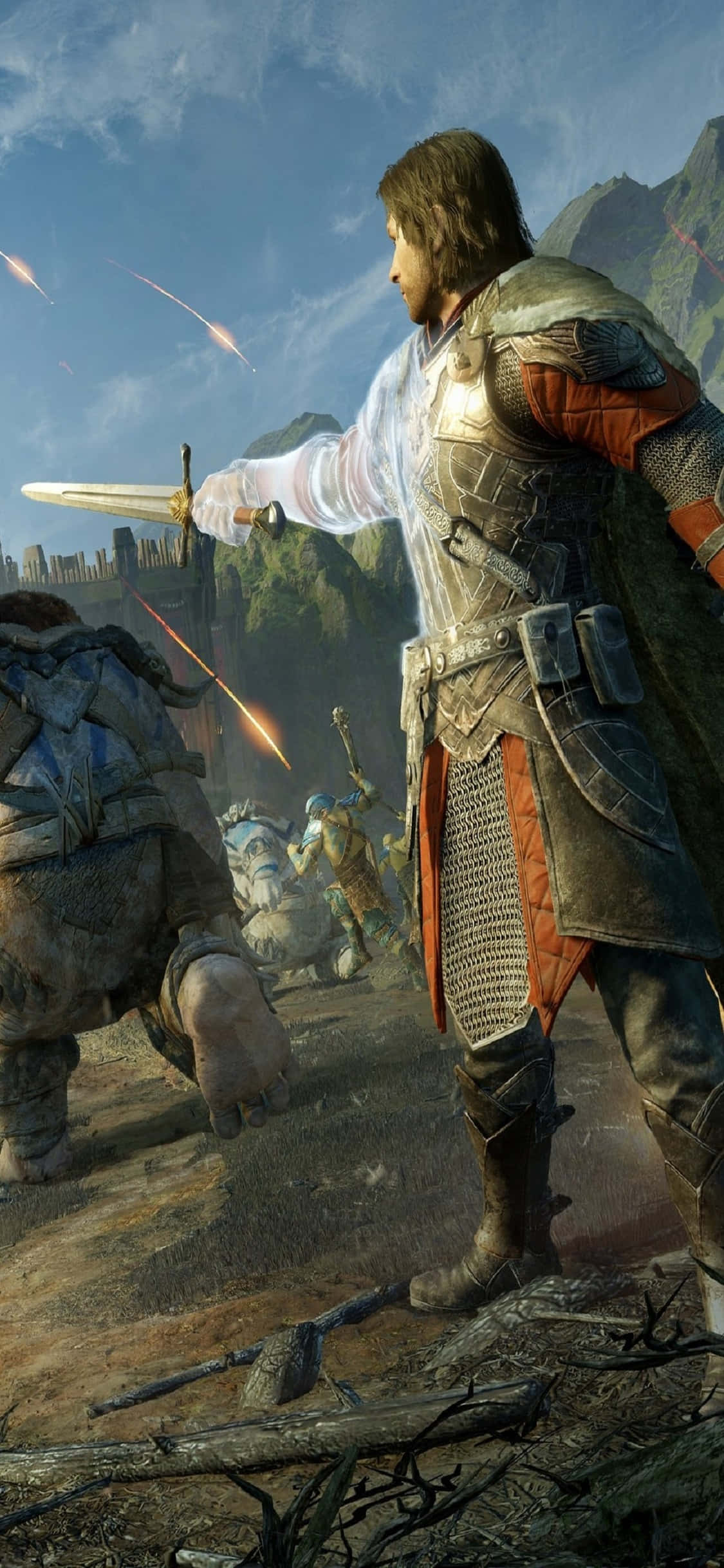 iPhone X Shadow Of Mordor Fundal Talion Fundal