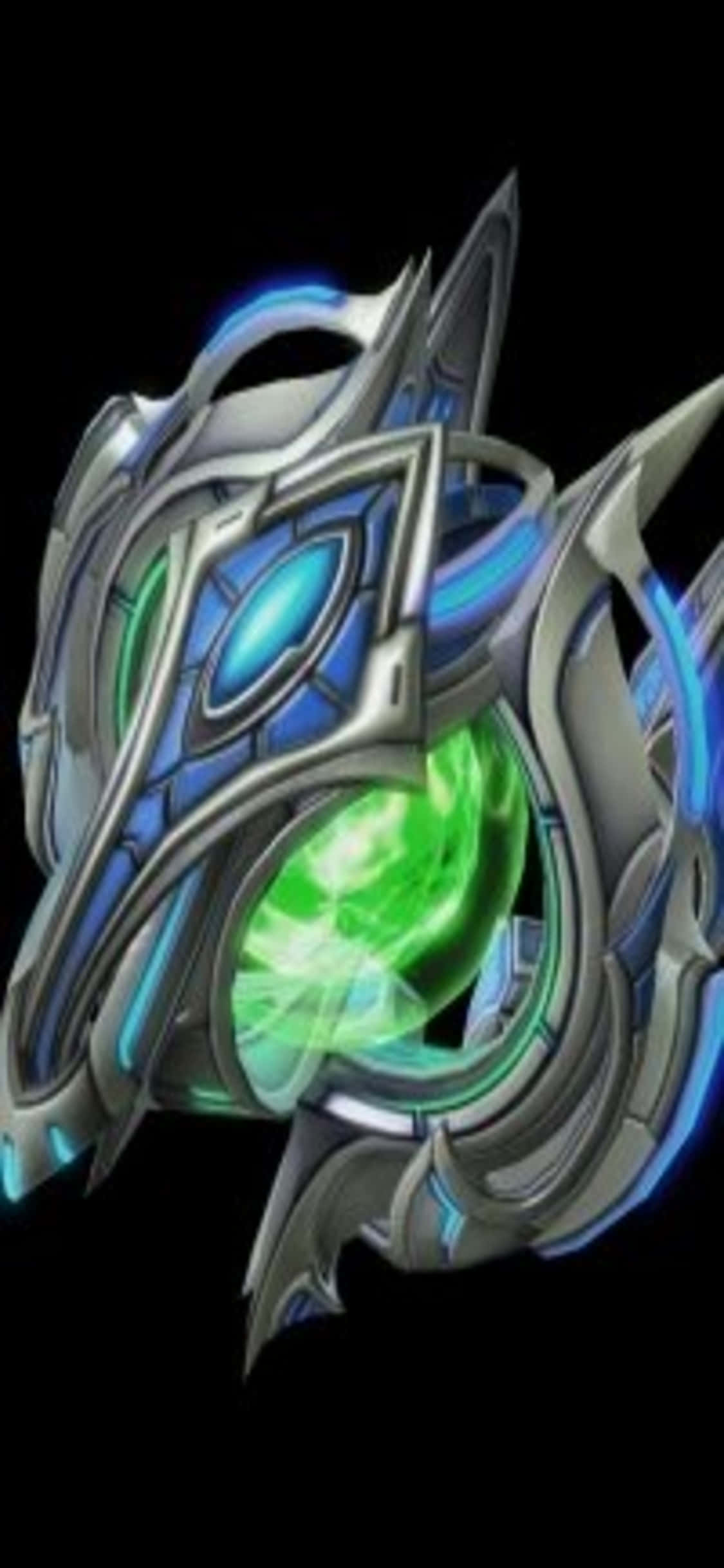 iPhone X Starcraft II Fundal Miez Verde Fundal