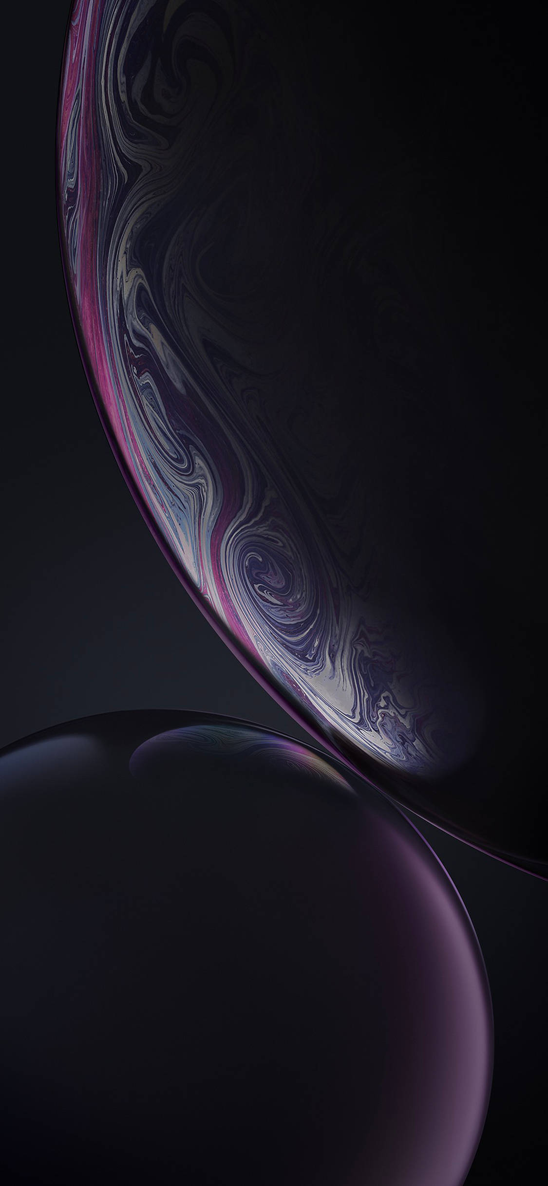 iPhone XR Estetic Bule Negre Fundal