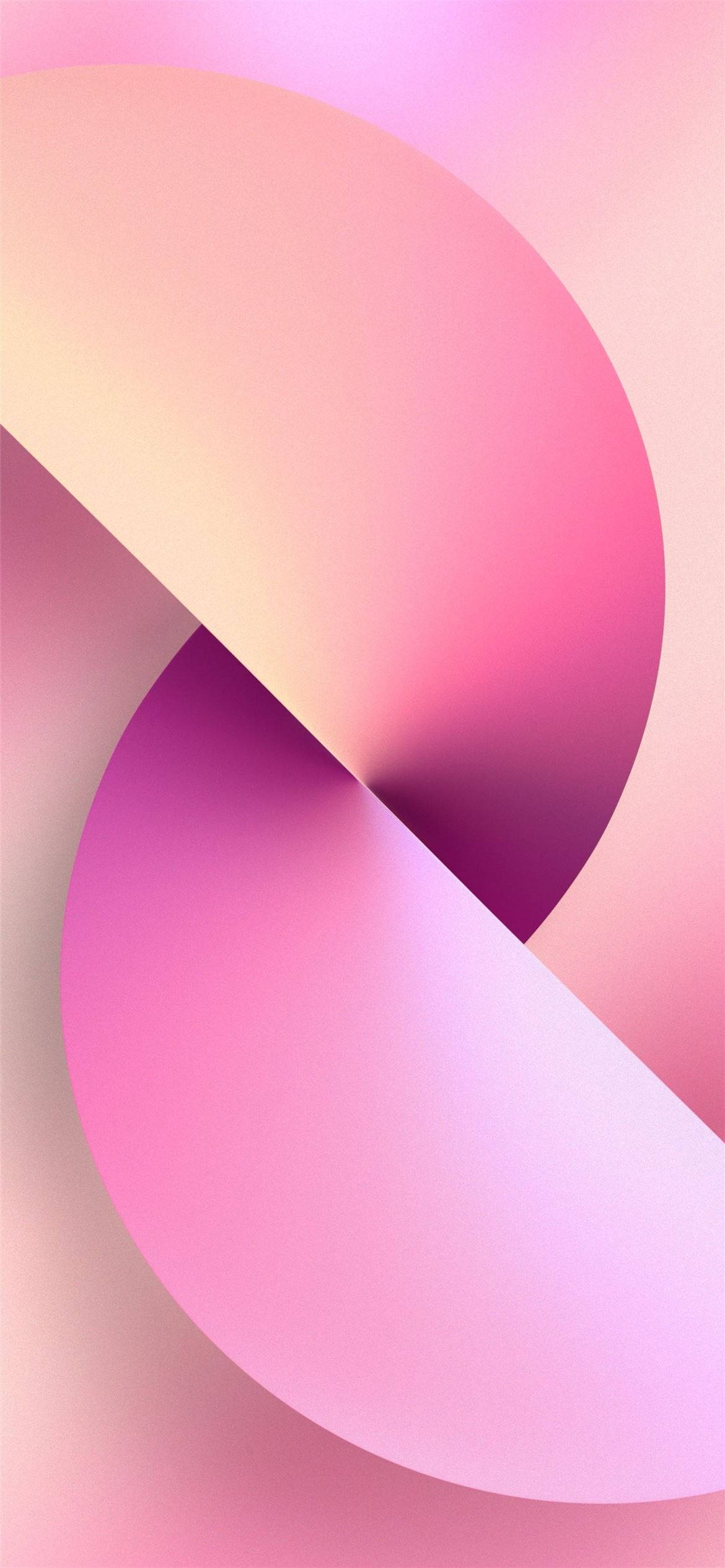 iPhone Xr Roz Semi-Cercul Fundal