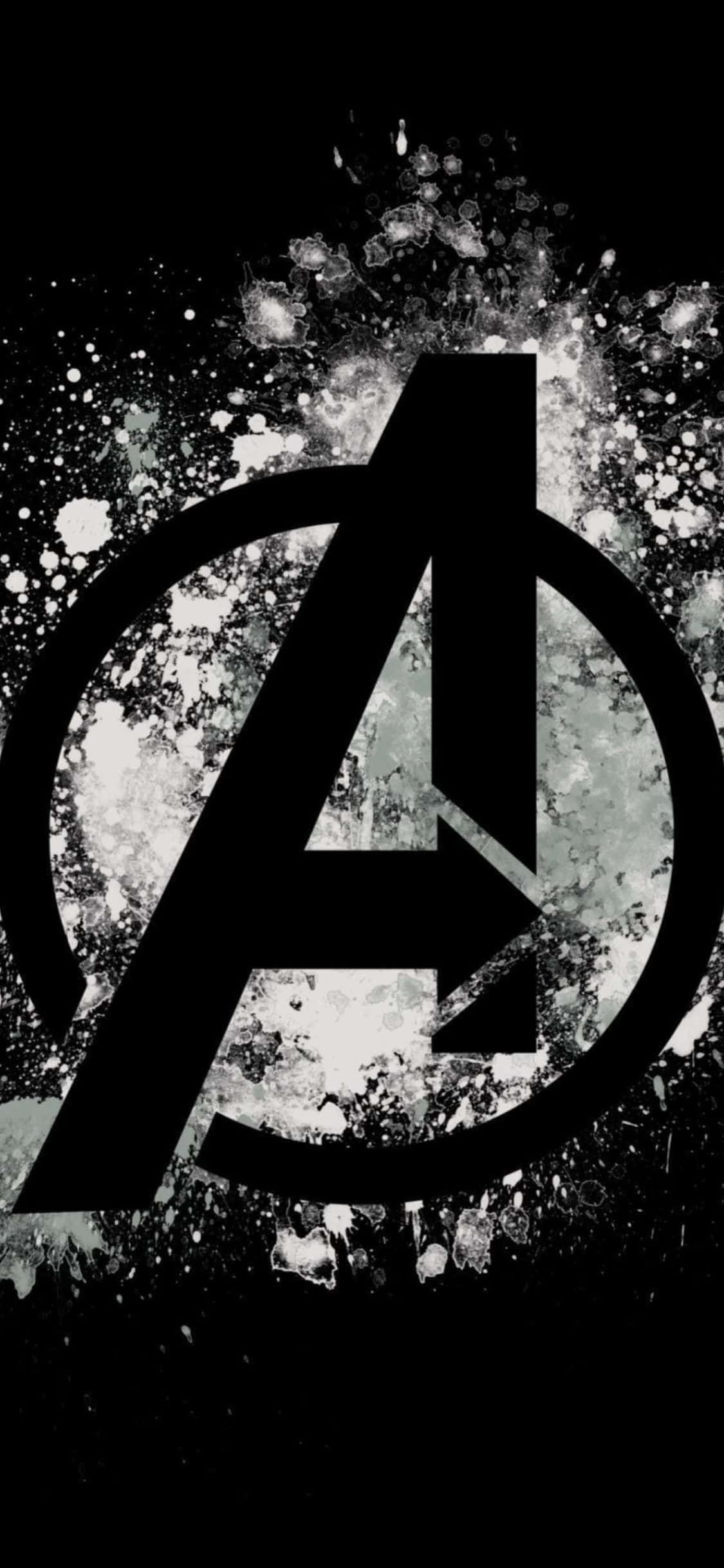 iPhone XS Avengers Logo Fundal Abstract Fundal