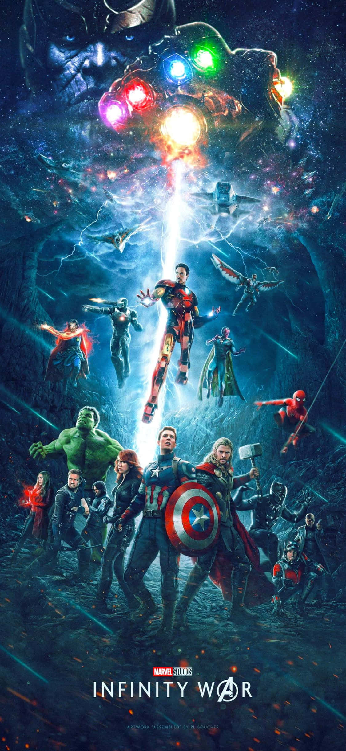 iPhone XS Avengers Infinity War Fundal