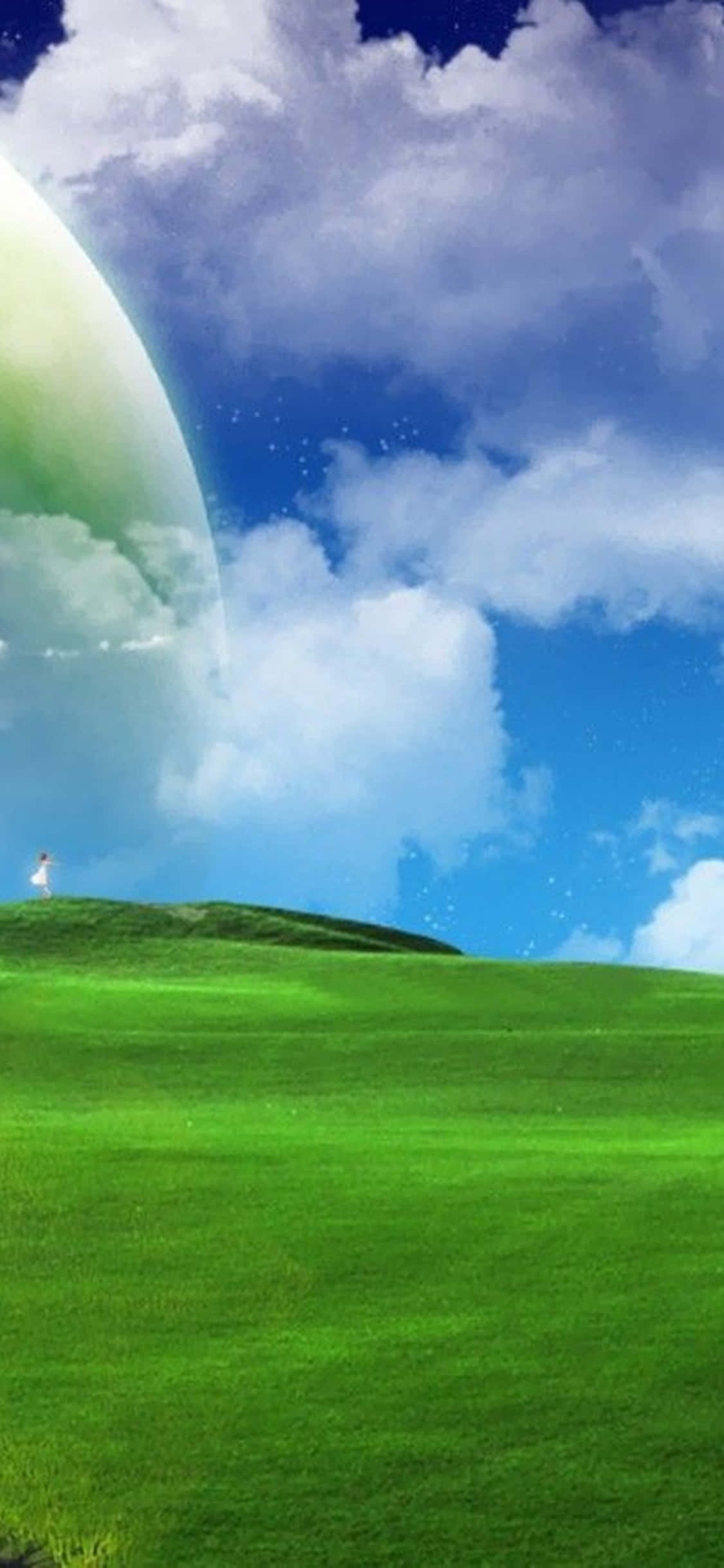 iPhone Xs Desktop Pc Fundal Pășune Verde Fundal