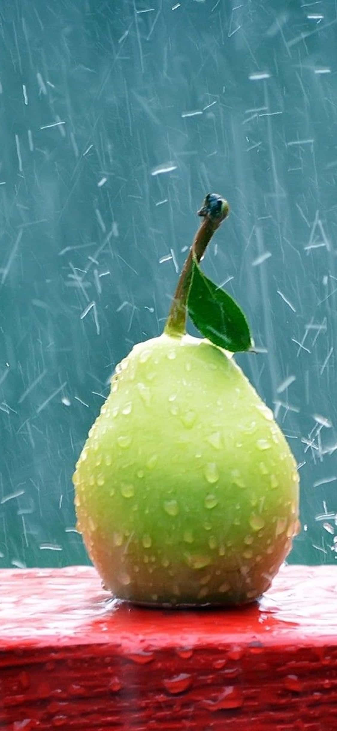 iPhone Xs Desktop Pc Pară Ploaie Fundal