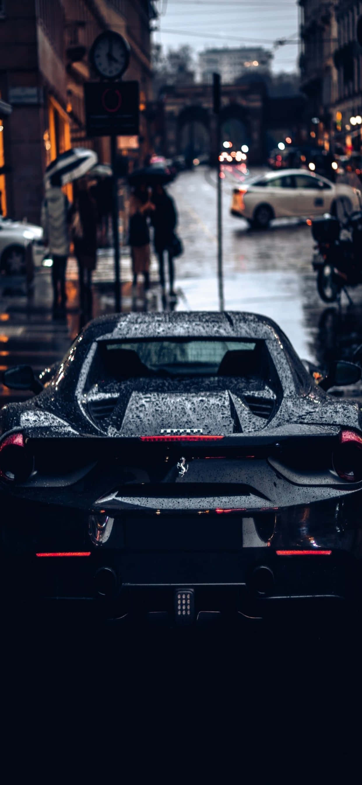 iPhone Xs Max Ferrari Fundal Ferrari Negru Umed Fundal
