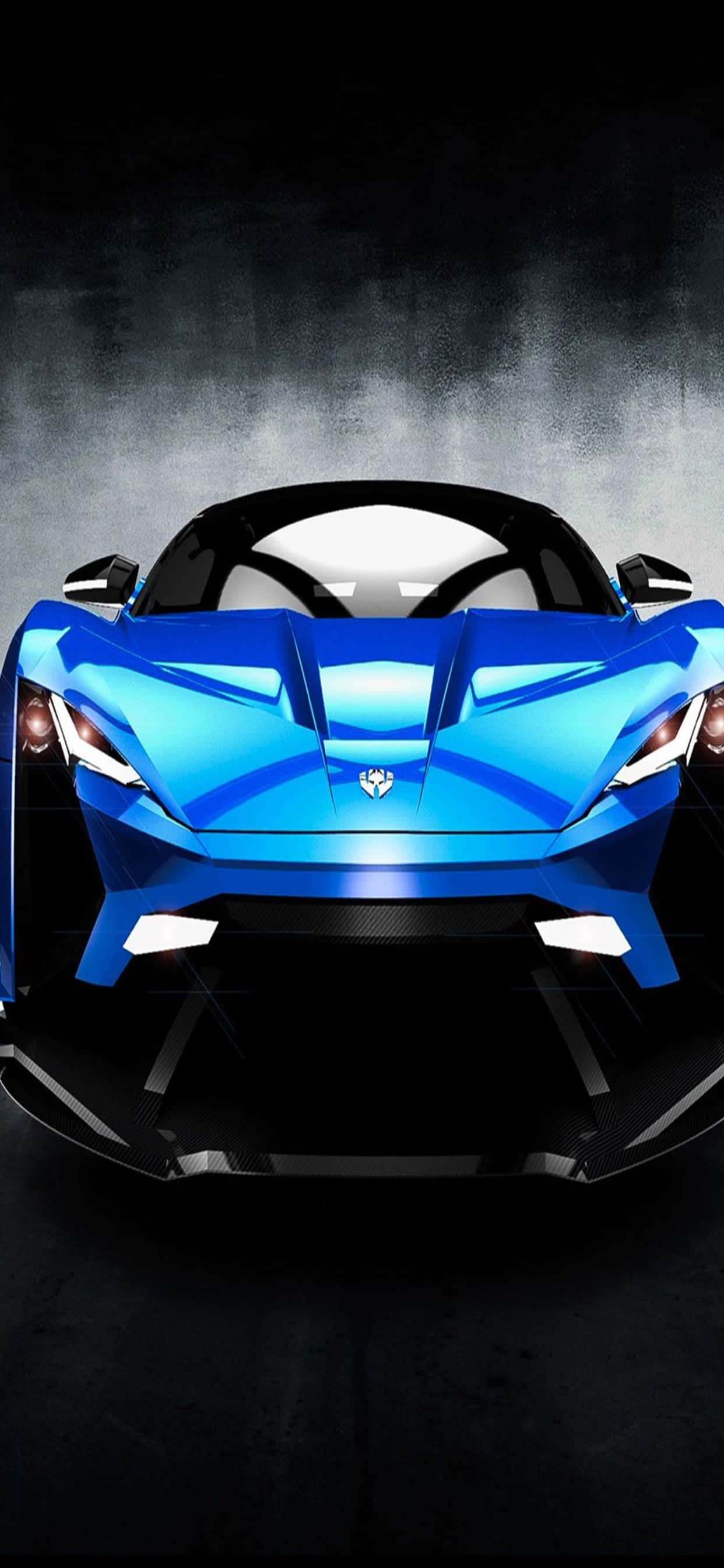 iPhone Xs Max Ferrari Fundal Albastru W Motors Lykan HyperSport Fundal