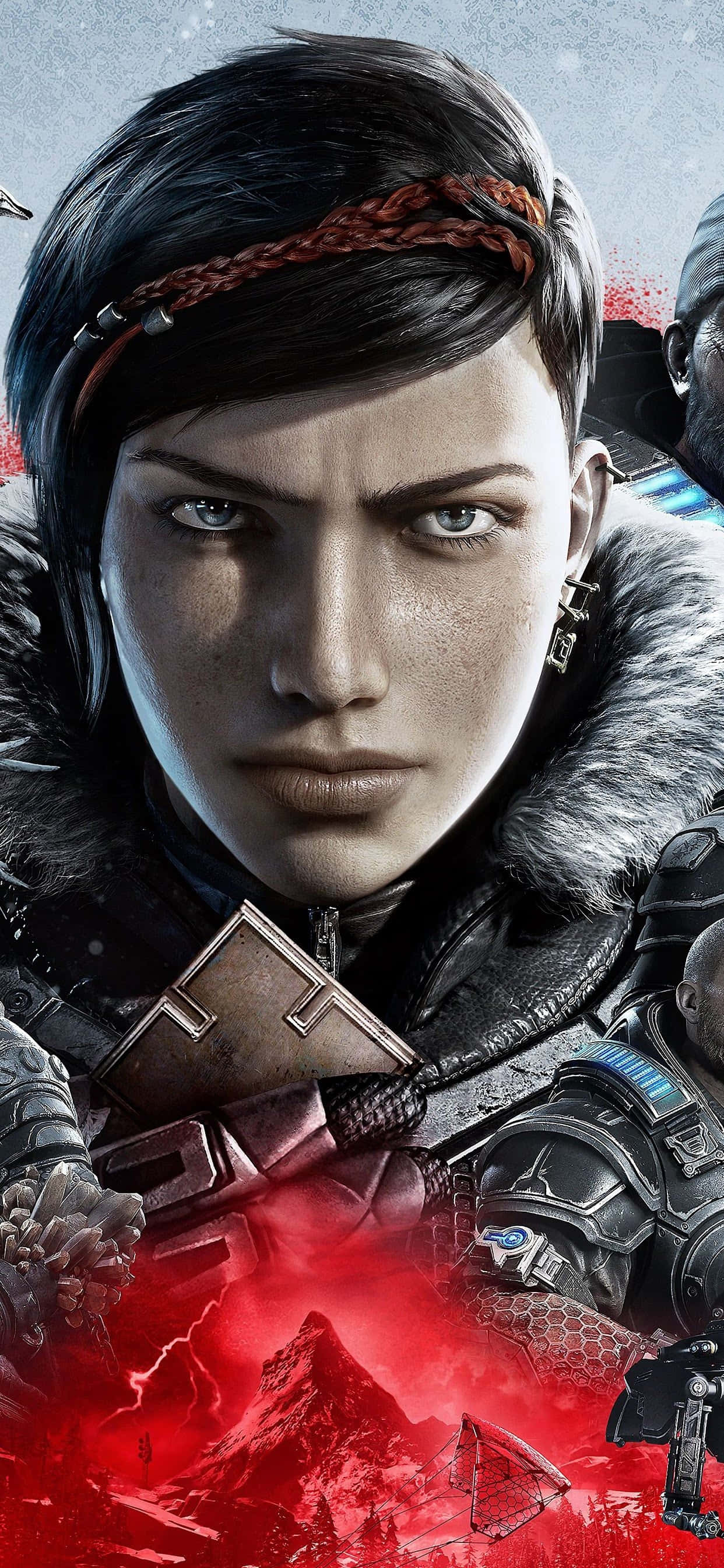 iPhone XS Max Gears Of War 5 Fundal Kait Serioasă Fundal