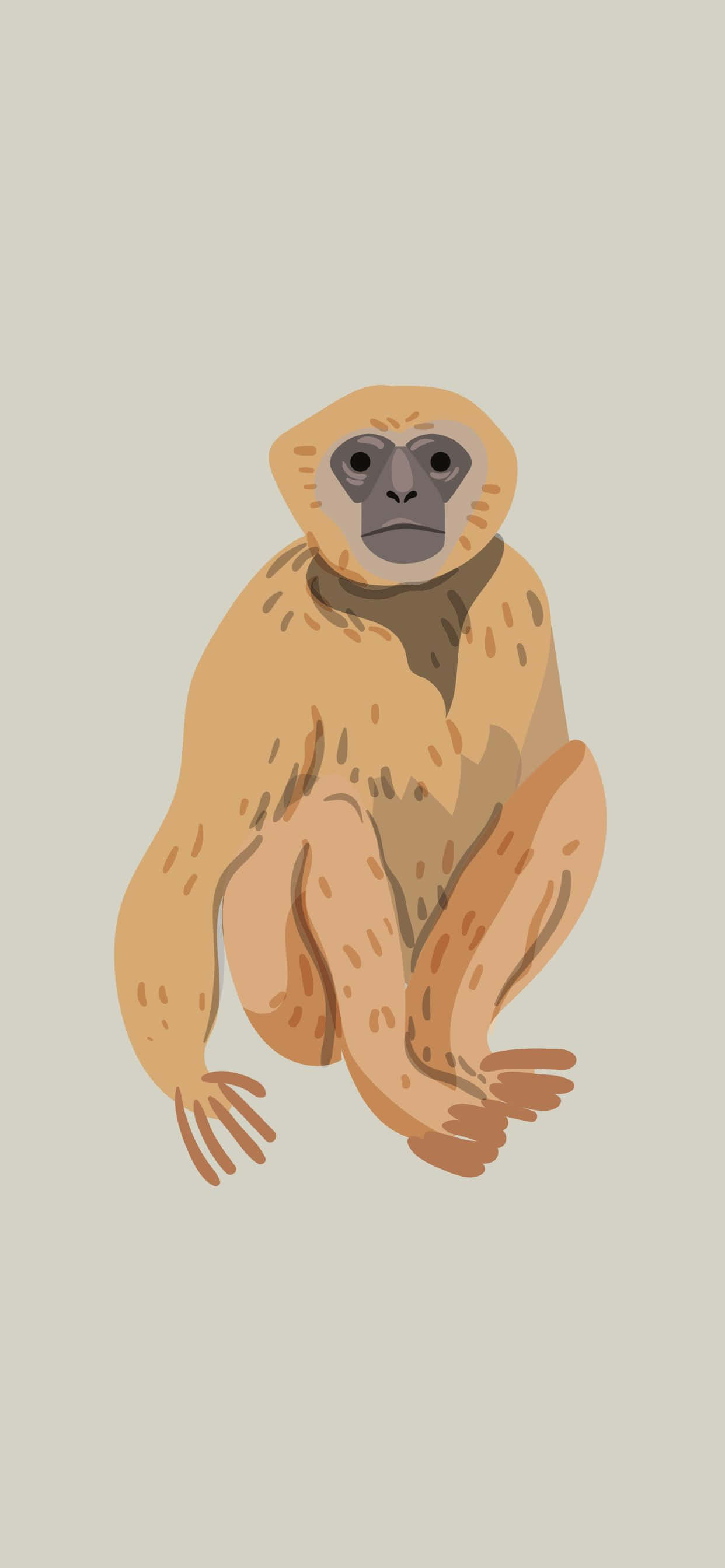 iPhone Xs Max Gibbon Pregătit de Plecare! Fundal