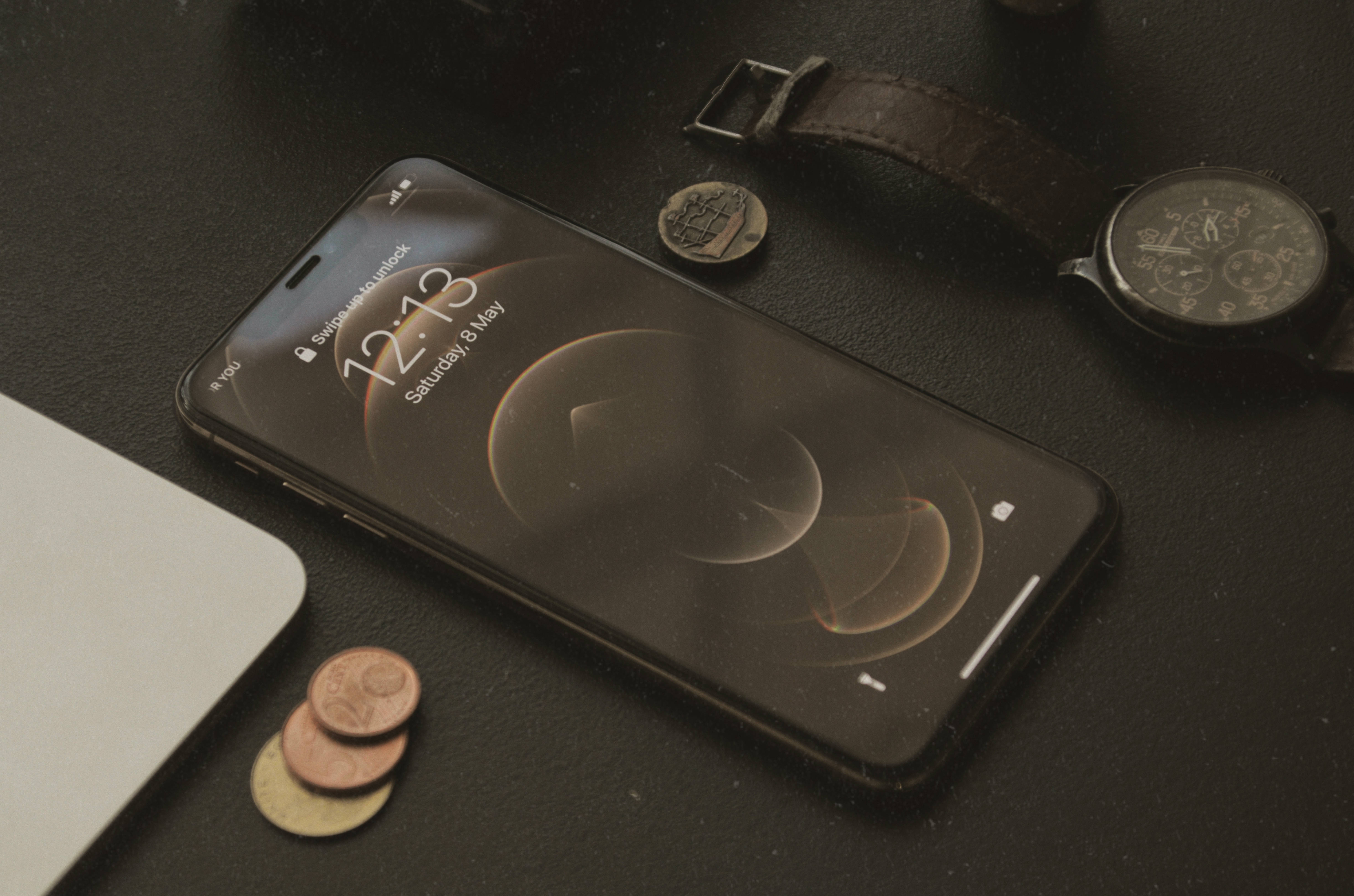 iPhone Xs Max Negru Fundal