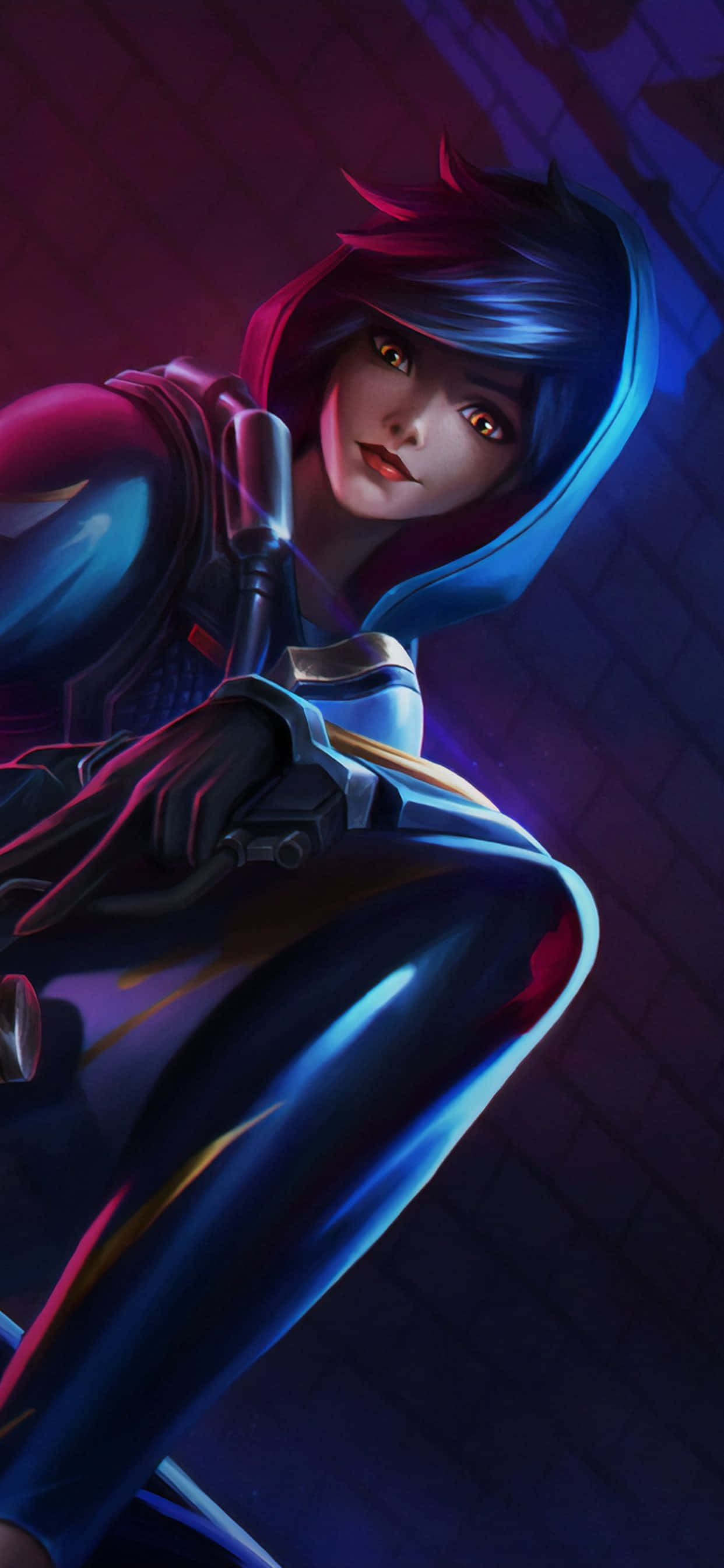 iPhone Xs Max Overwatch Fundal Tracer Piele Închisă Fundal