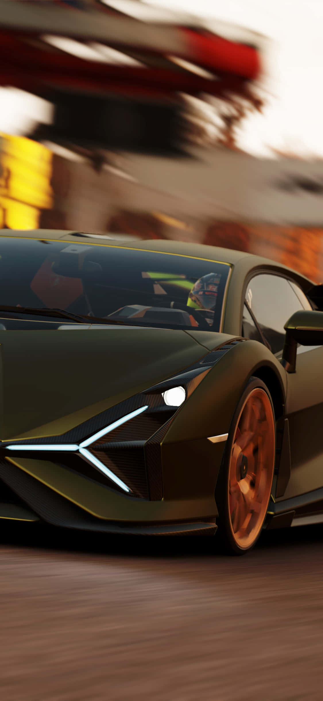 Fundal iPhone XS Max Project Cars 2 Lamborghini Sián FKP 37 Negru Fundal