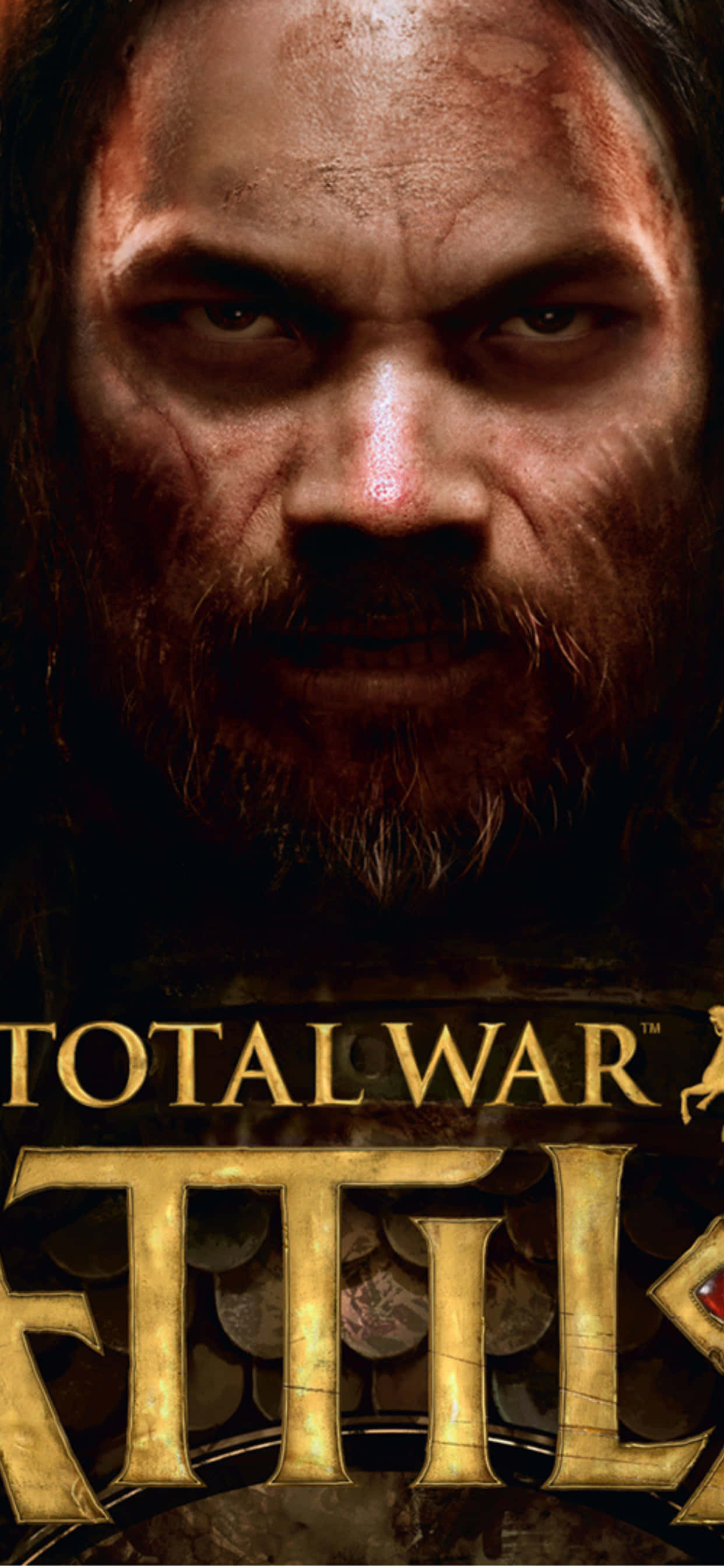 iPhone XS Max Total War Attila Close Up Background Fundal