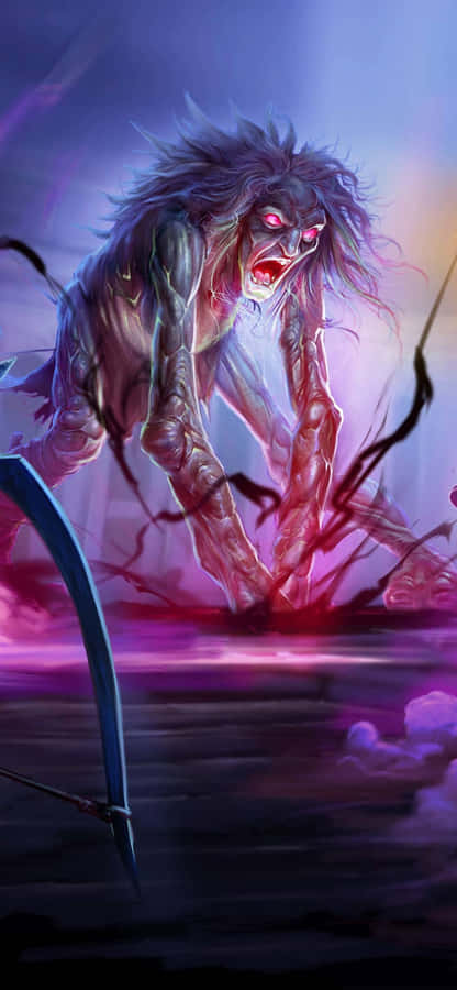 iPhone Xs Runescape Background Old Hag Monster Fundal
