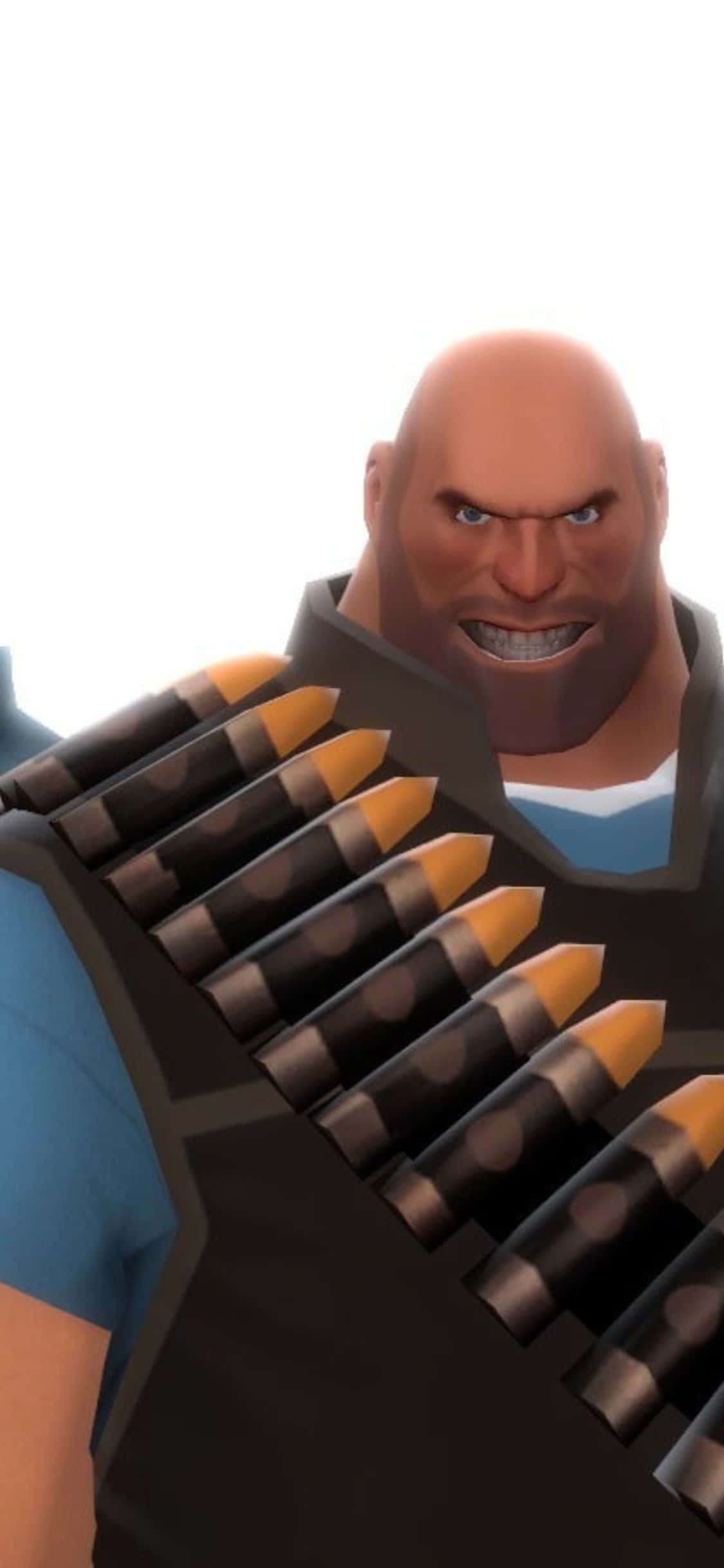iPhone XS Team Fortress 2 Minimalist Heavy Fundal