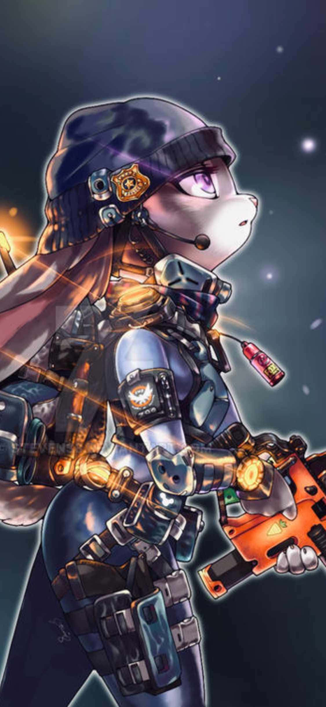 iPhone Xs The Division Background Bunnie Rabbot Fundal