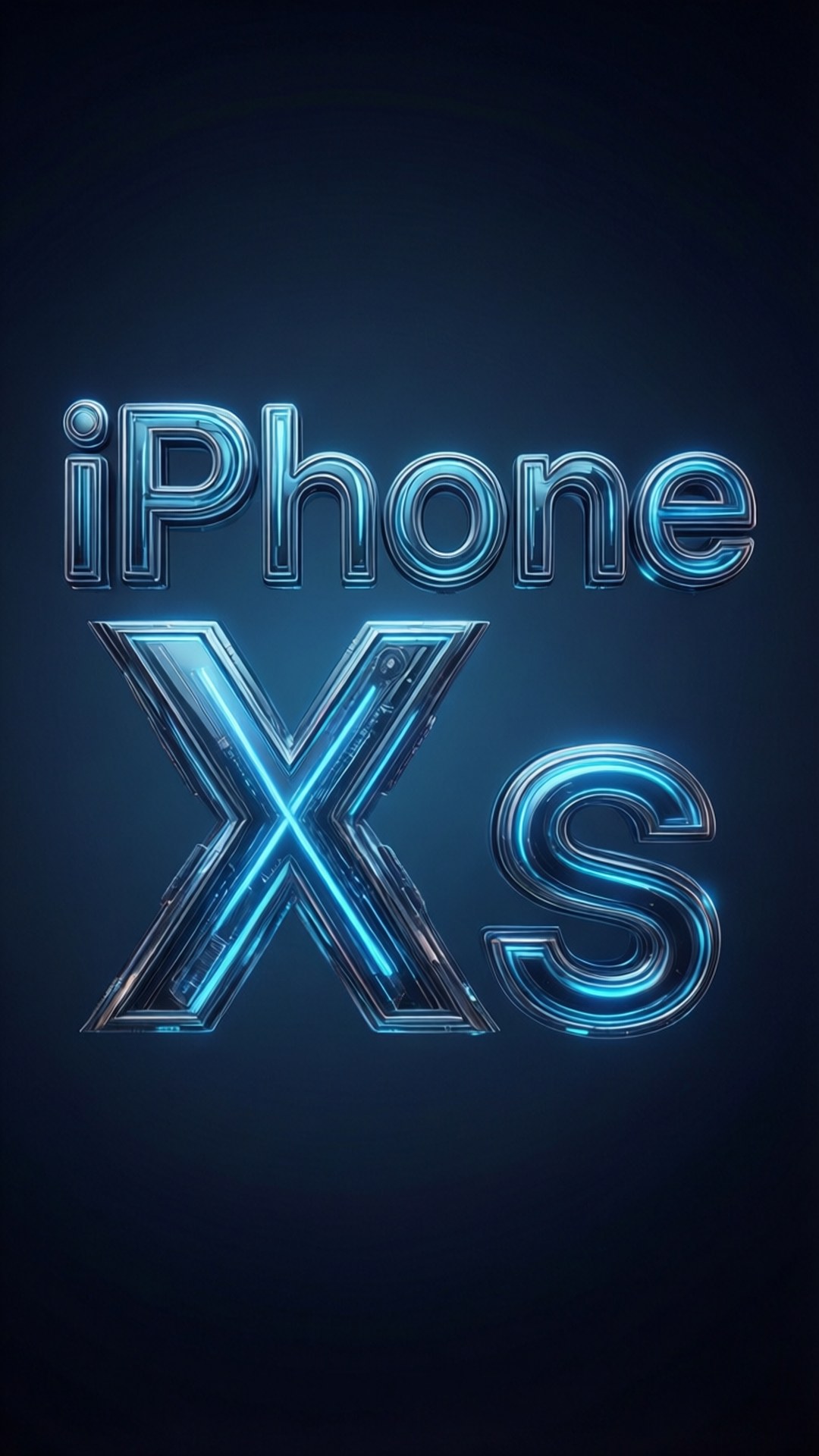 iPhone Xs Tipografie Fundal