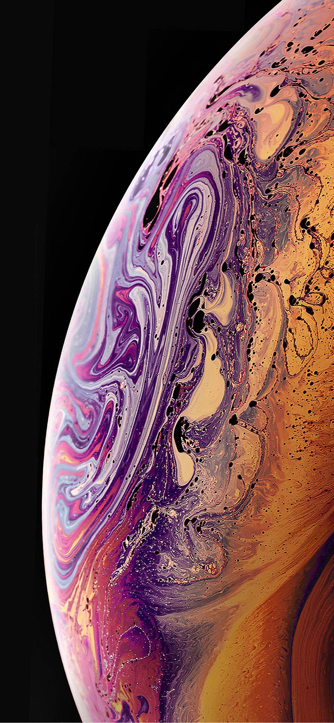 Vibrant iPhone Xs Fundal
