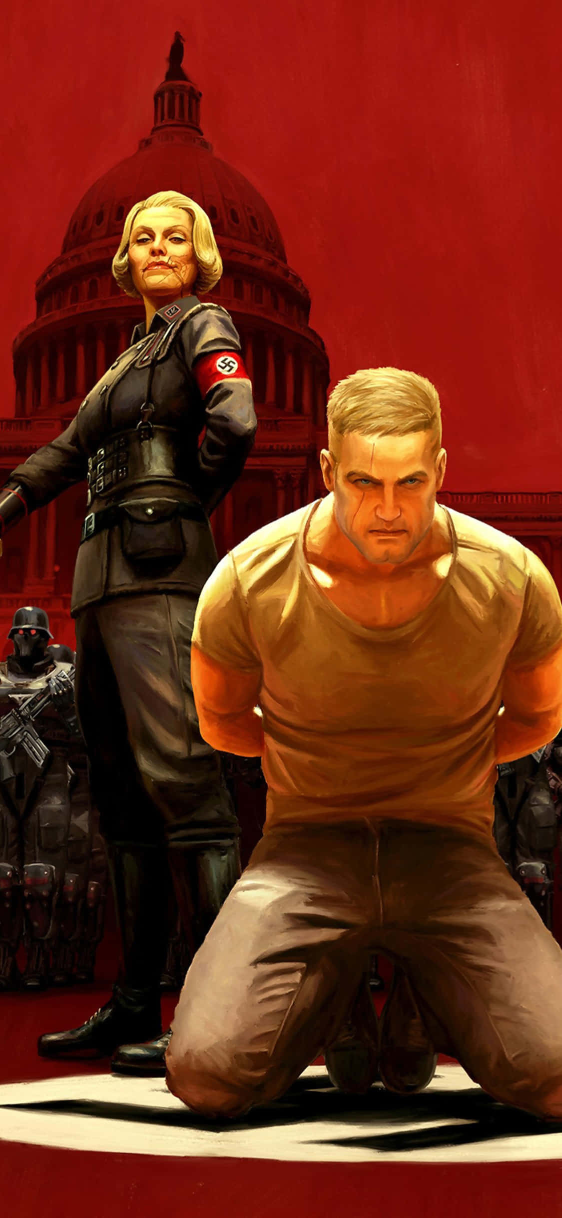 iPhone Xs Wolfenstein Ii The New Colossus Background Fundal