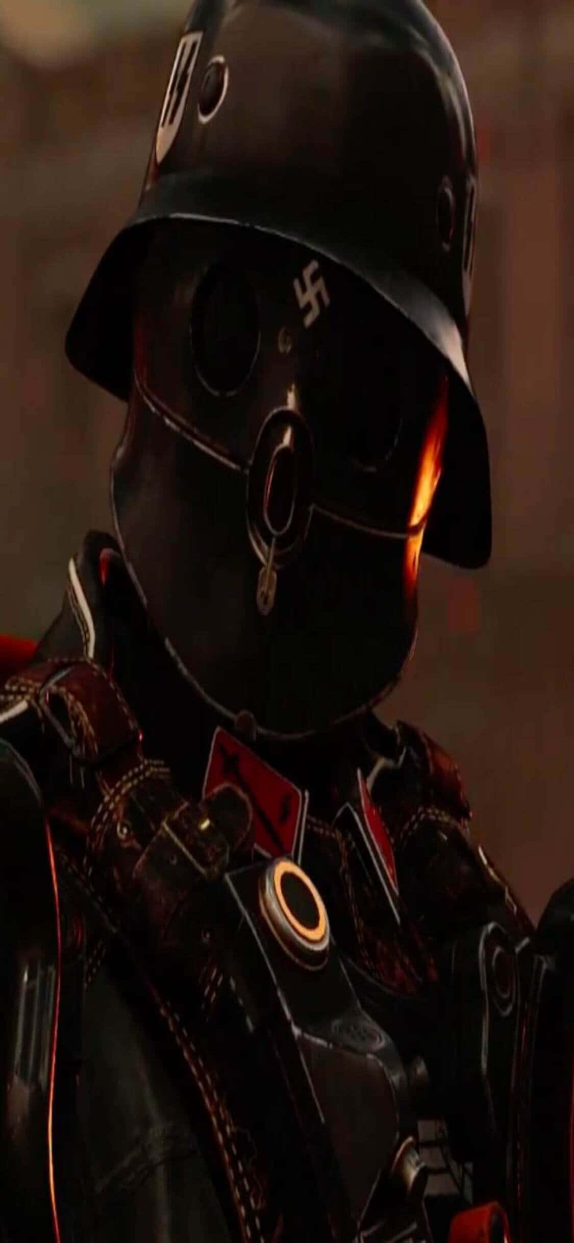 iPhone Xs Wolfenstein Ii Nazi Black Costume Background Fundal