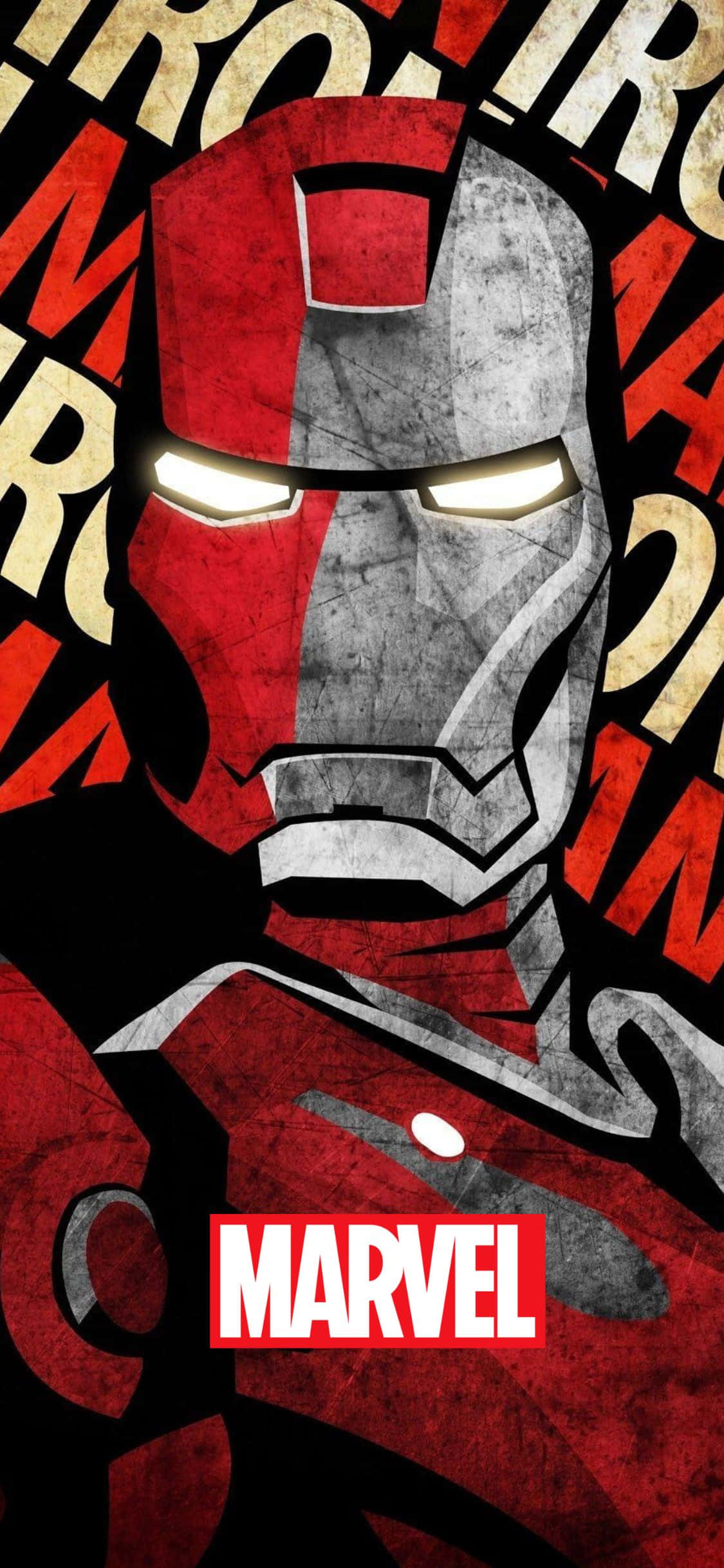 Iron Man Grafic iPhone XS Fundal Marvel Fundal