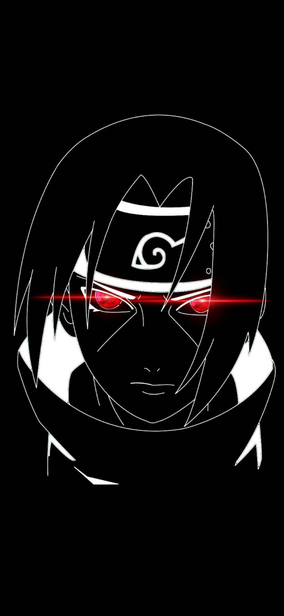Itachi Telefon Estetic Întunecat Fundal