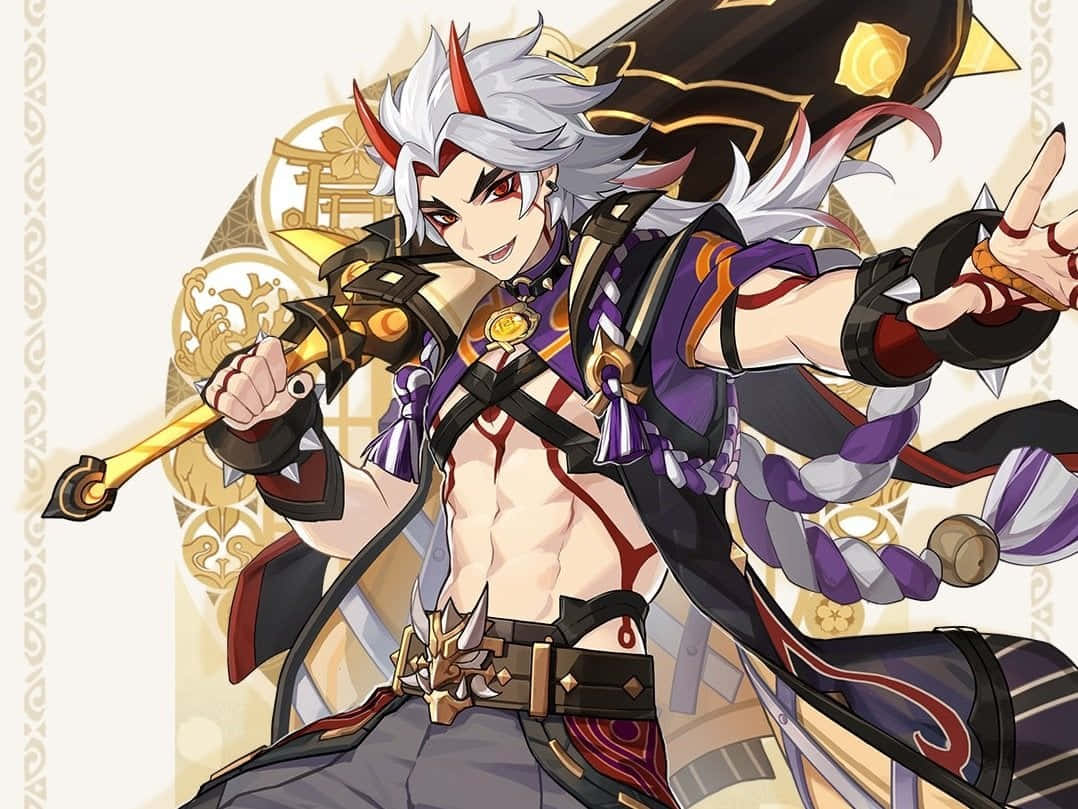 Itto Abdomen Genshin Impact Fundal