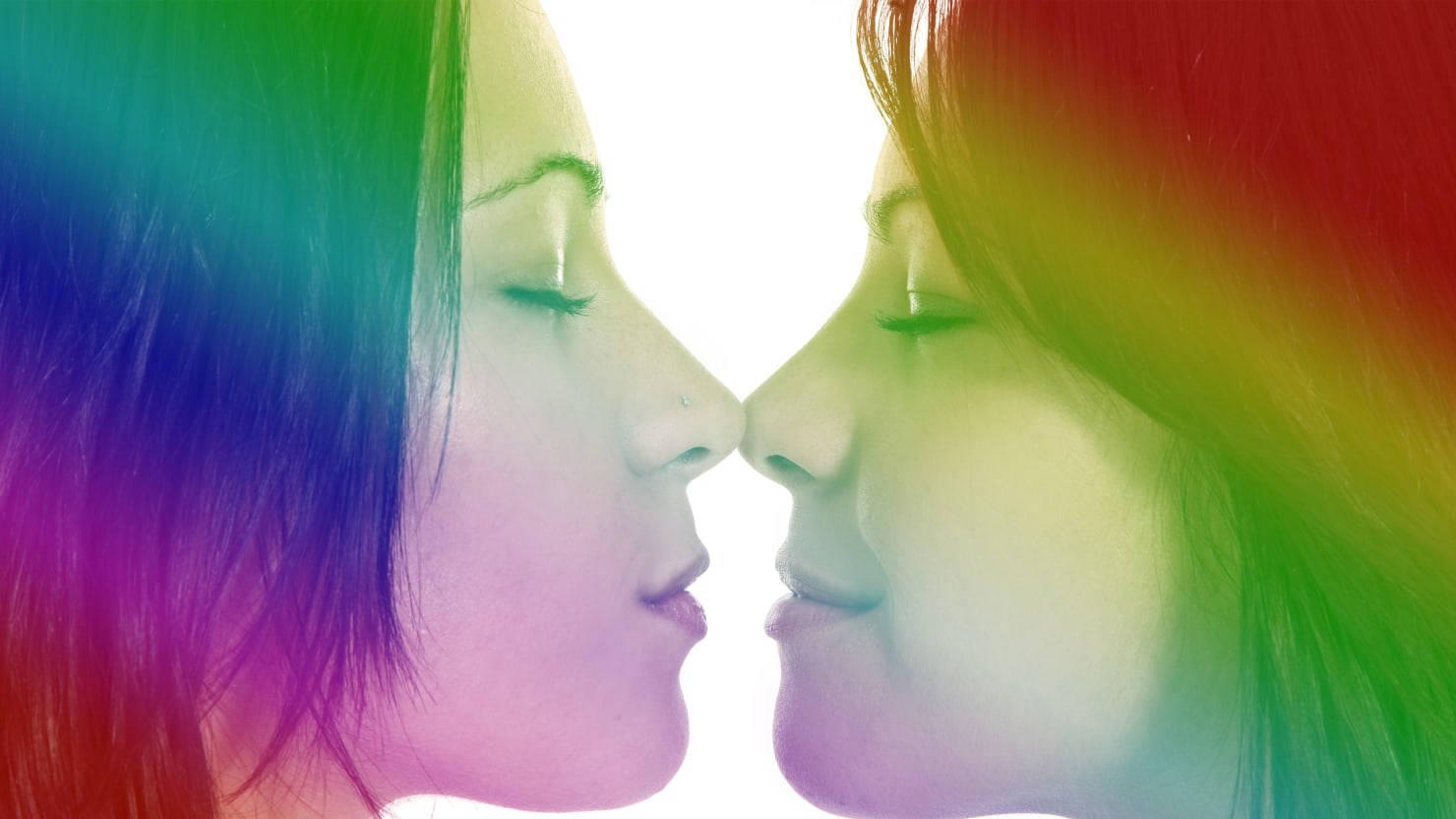 Iubirea este iubire cuplu LGBTQ Fundal