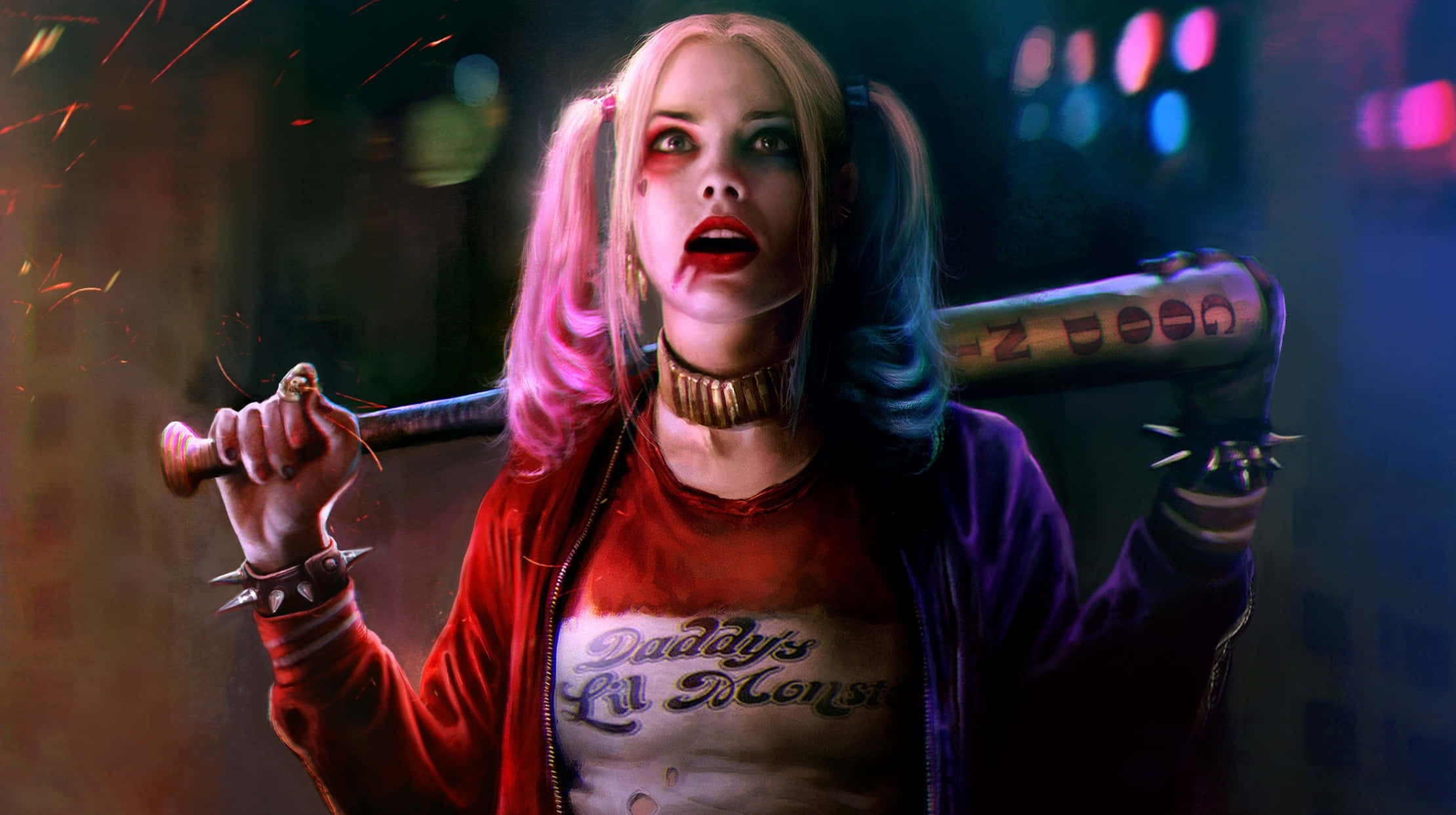 Iubirea nebună dintre Joker și Harley Quinn Fundal