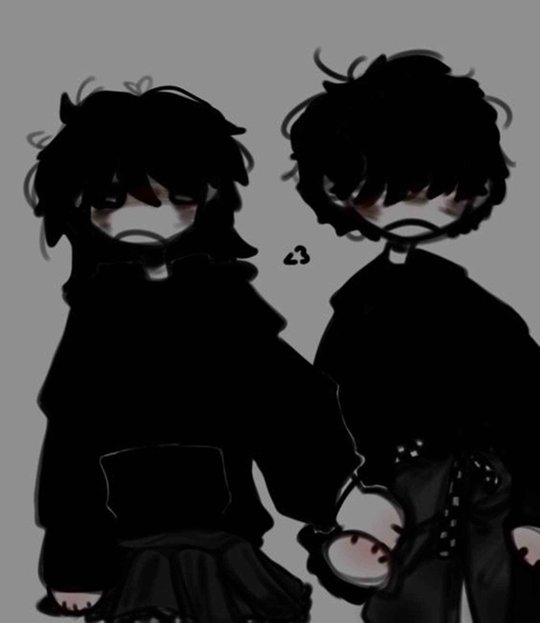 Iubit și Iubită Emo PFP Unic Cool Fundal