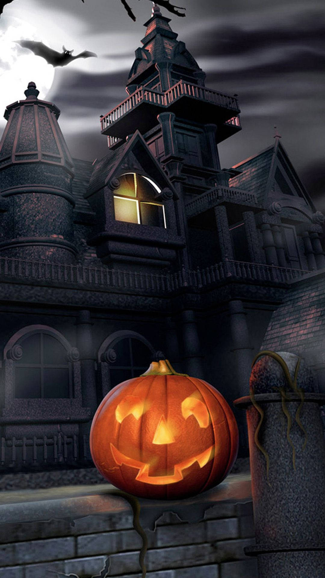 Jack O' Lantern de Halloween pentru iPhone Fundal