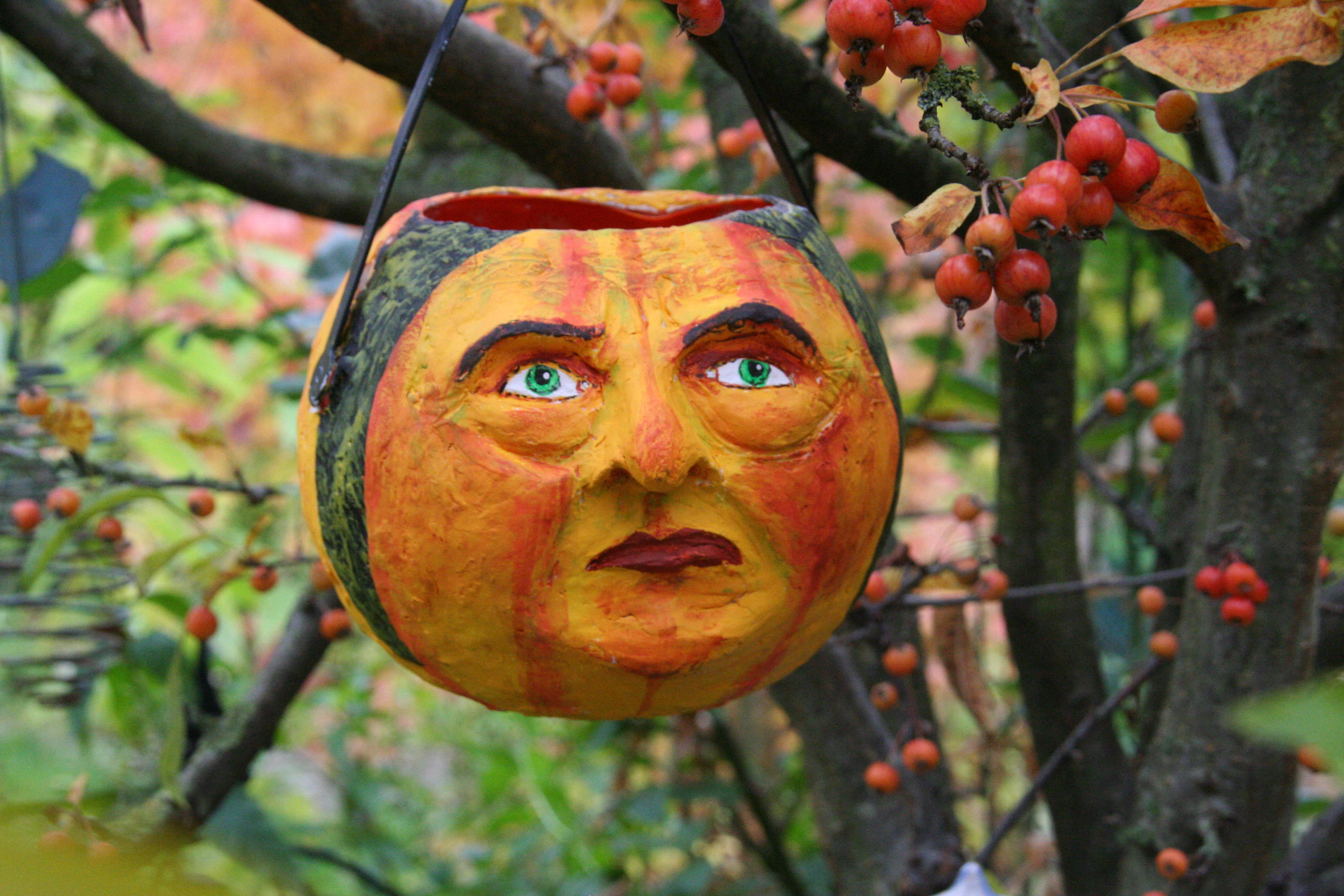 Jack O' Lantern de Halloween Vintage Fundal