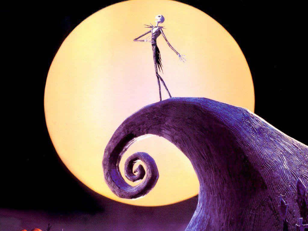 Jack Skellington și Oogie Boogie gata de luptă Fundal