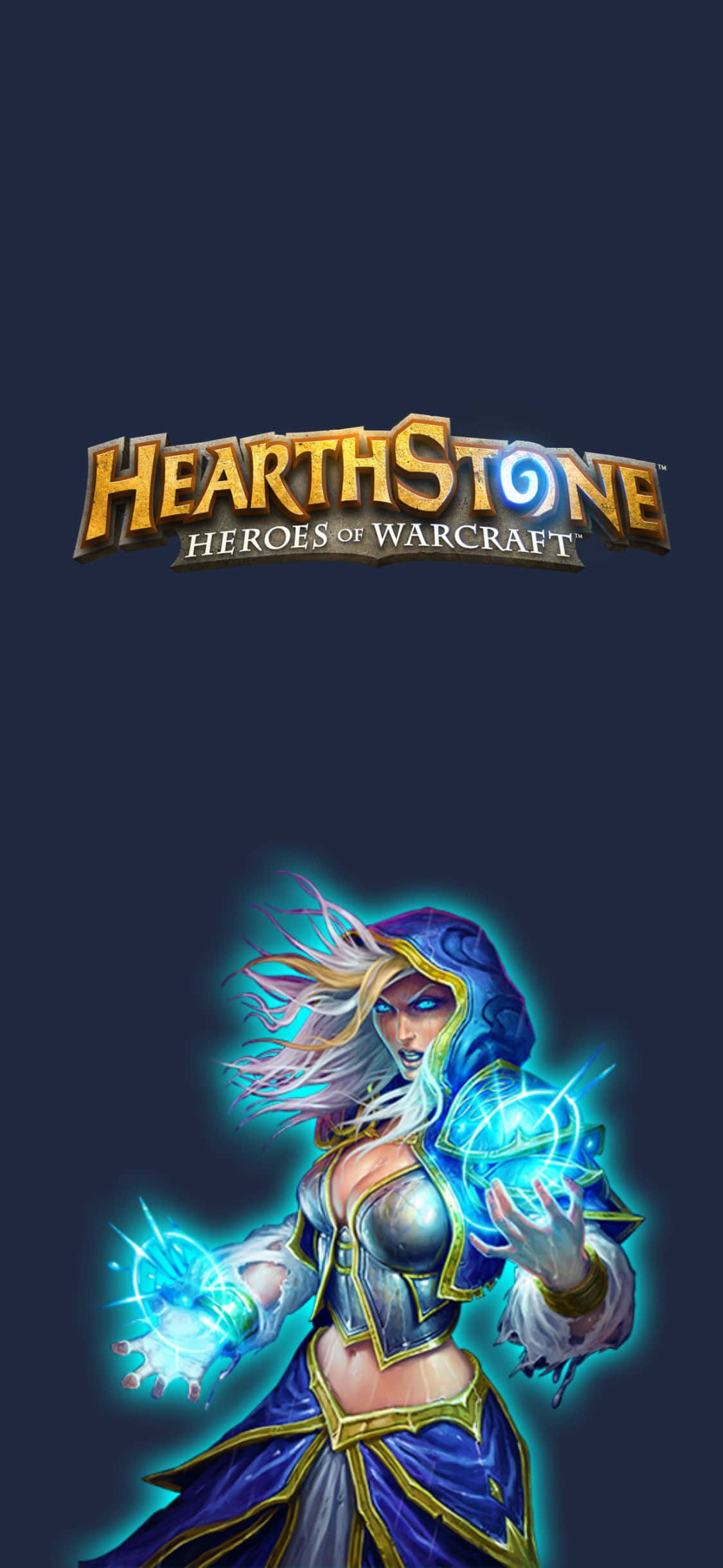 Jaina Proudmoore fundal iPhone XS Hearthstone Fundal