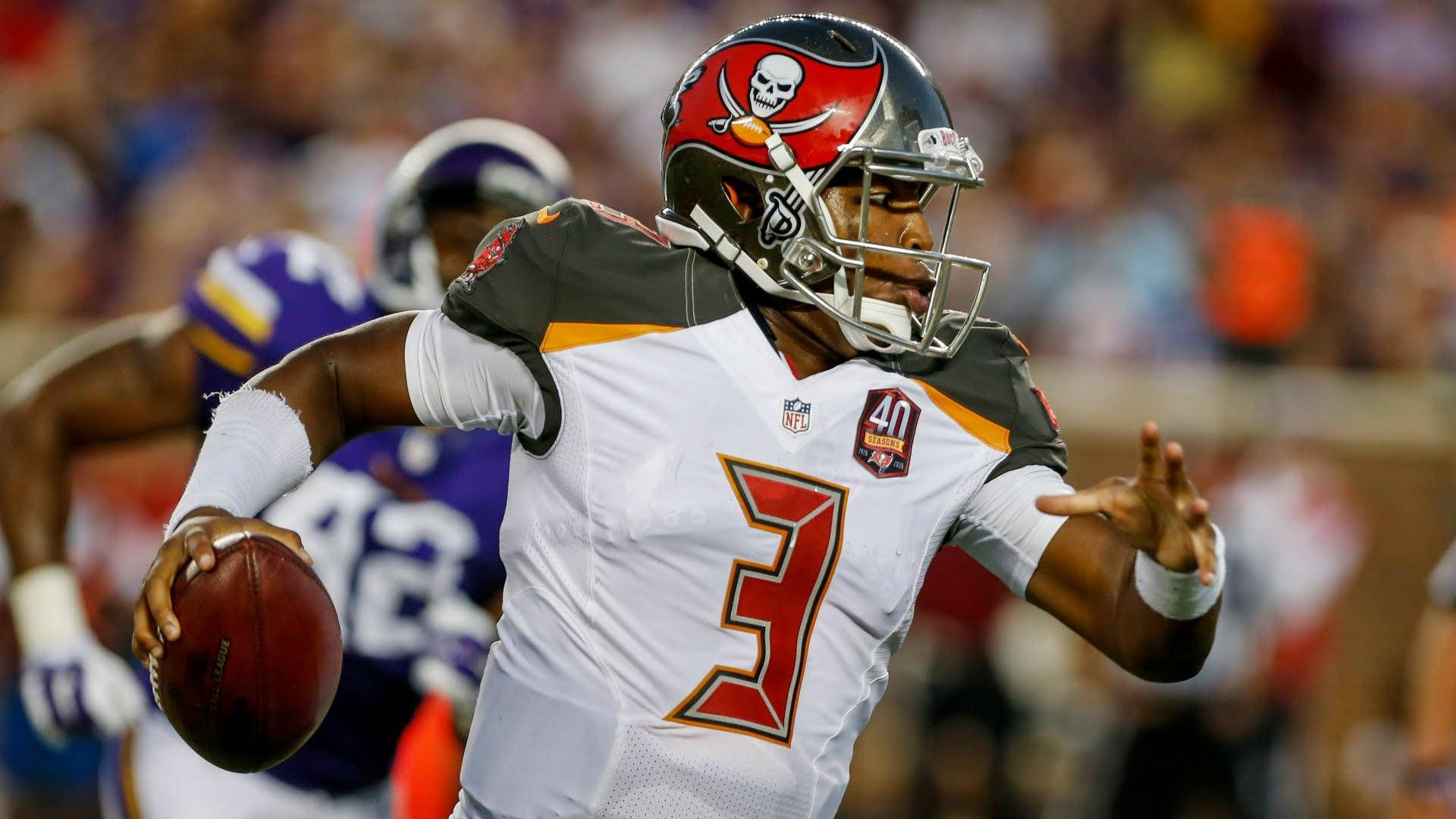 Jameis Winston Apărare Fotbal Fundal