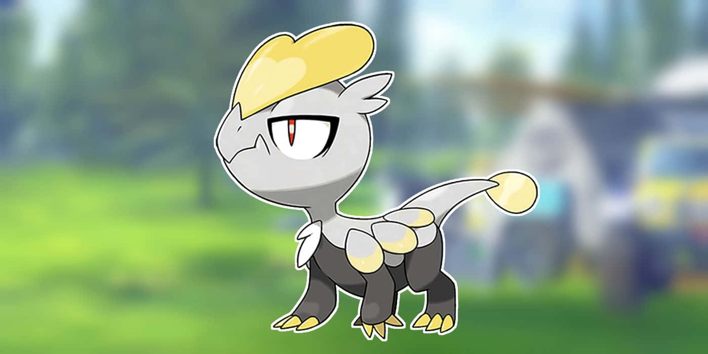 Jangmo-o cu peisaj Pokémon Fundal