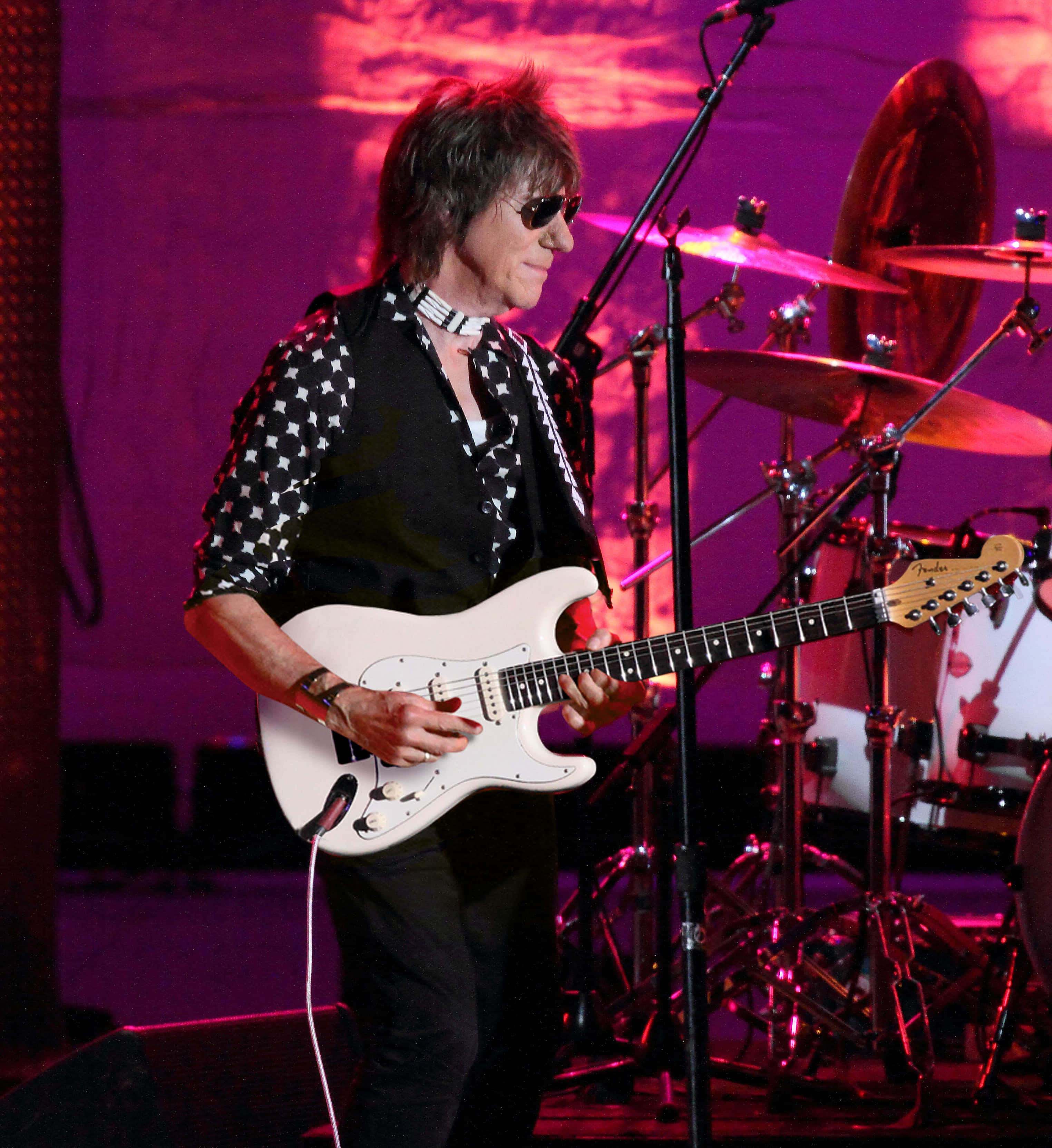 Jeff Beck de la Yardbirds – Turneu UK 2022 Fundal