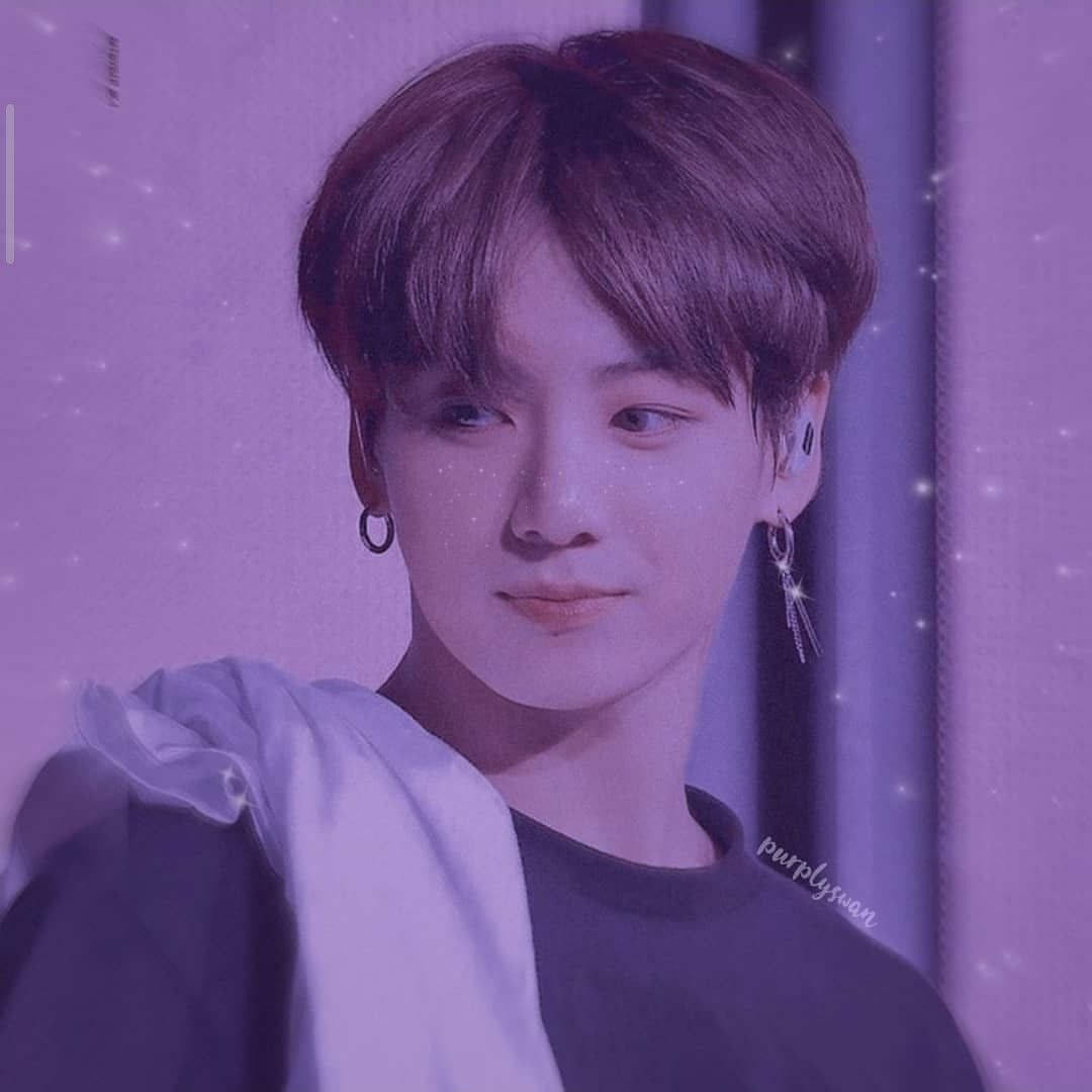Jeon Jungkook Pastel Violet Fundal