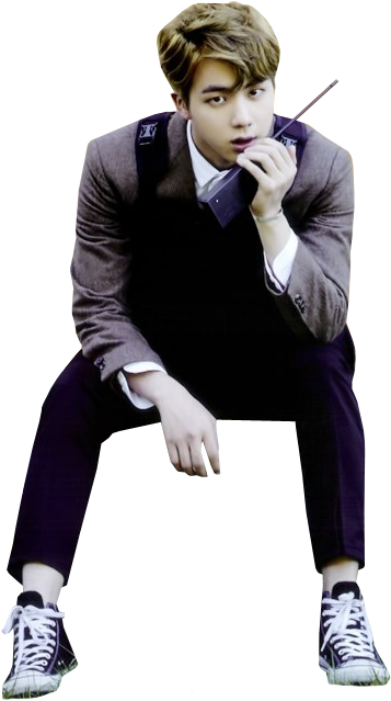 Jimin Poză Gânditoare Fundal