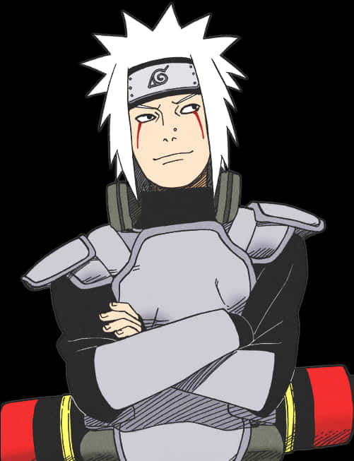 Jiraiya Personaj Anime Naruto — Anime estetic GIF Fundal