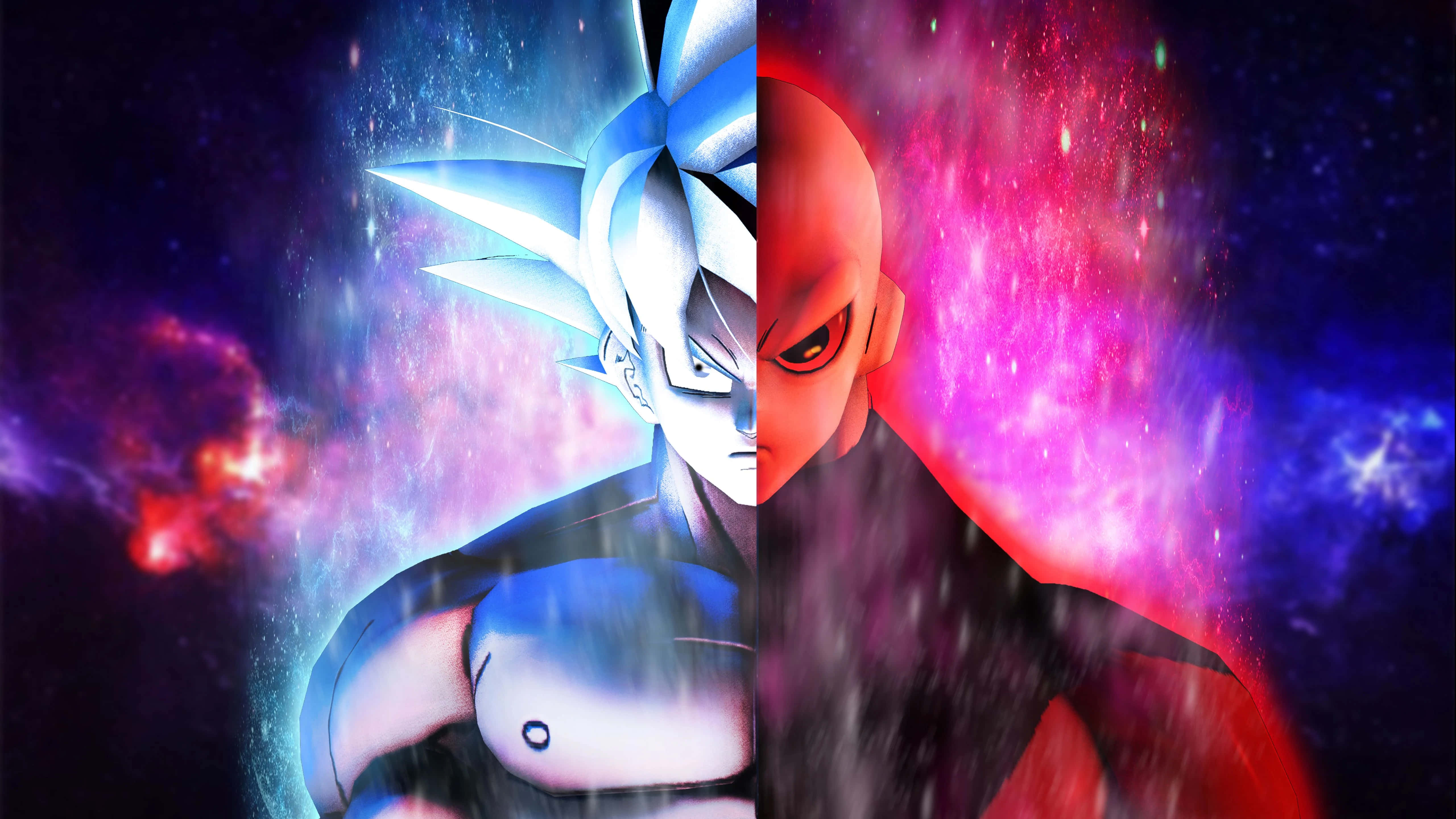 Jiren și Goku Dragon Ball Super Imagine Fundal