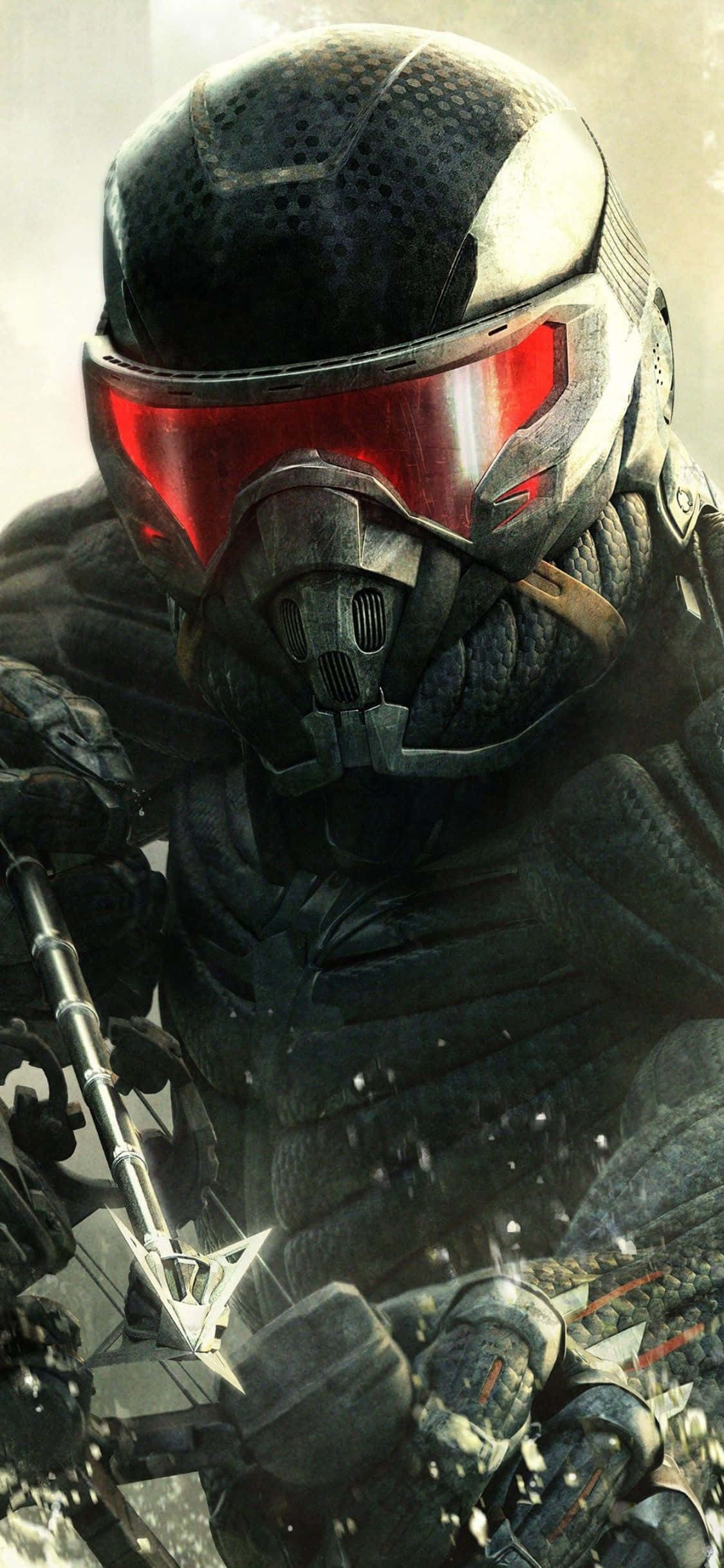 Joacă Crysis 3 pe iPhone X Fundal