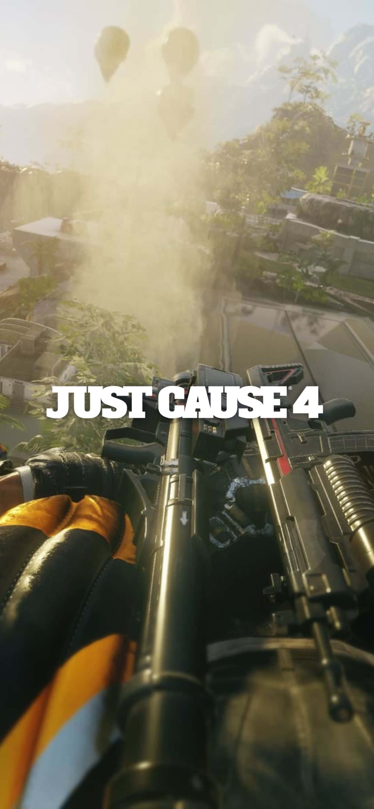 Joacă Just Cause 4 pe iPhone XS Max! Fundal