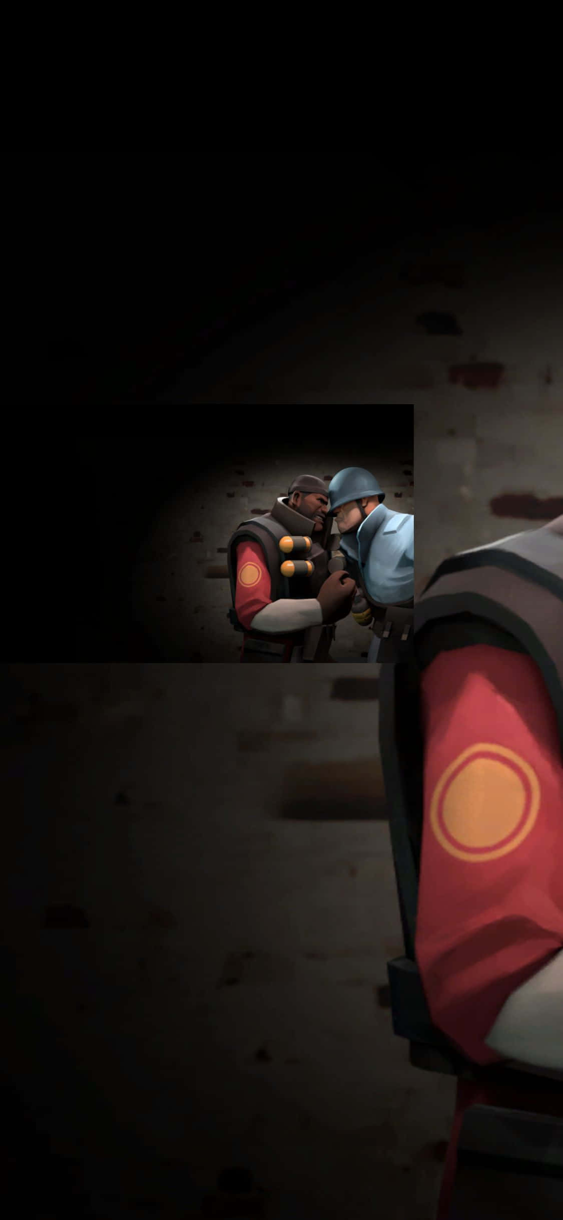 Joacă Team Fortress 2 pe iPhone Xs Fundal