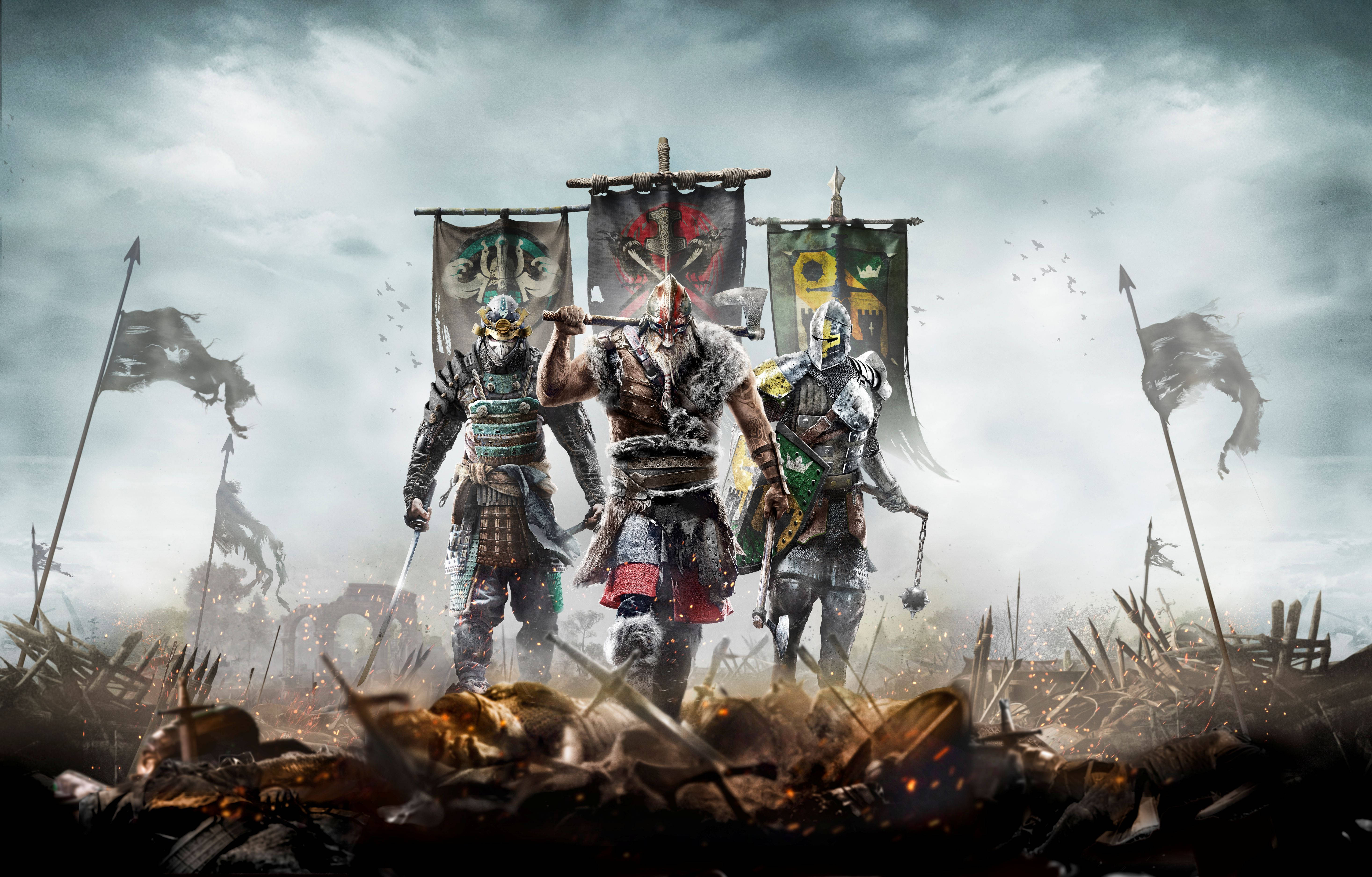 Jocuri 4K For Honor Fundal