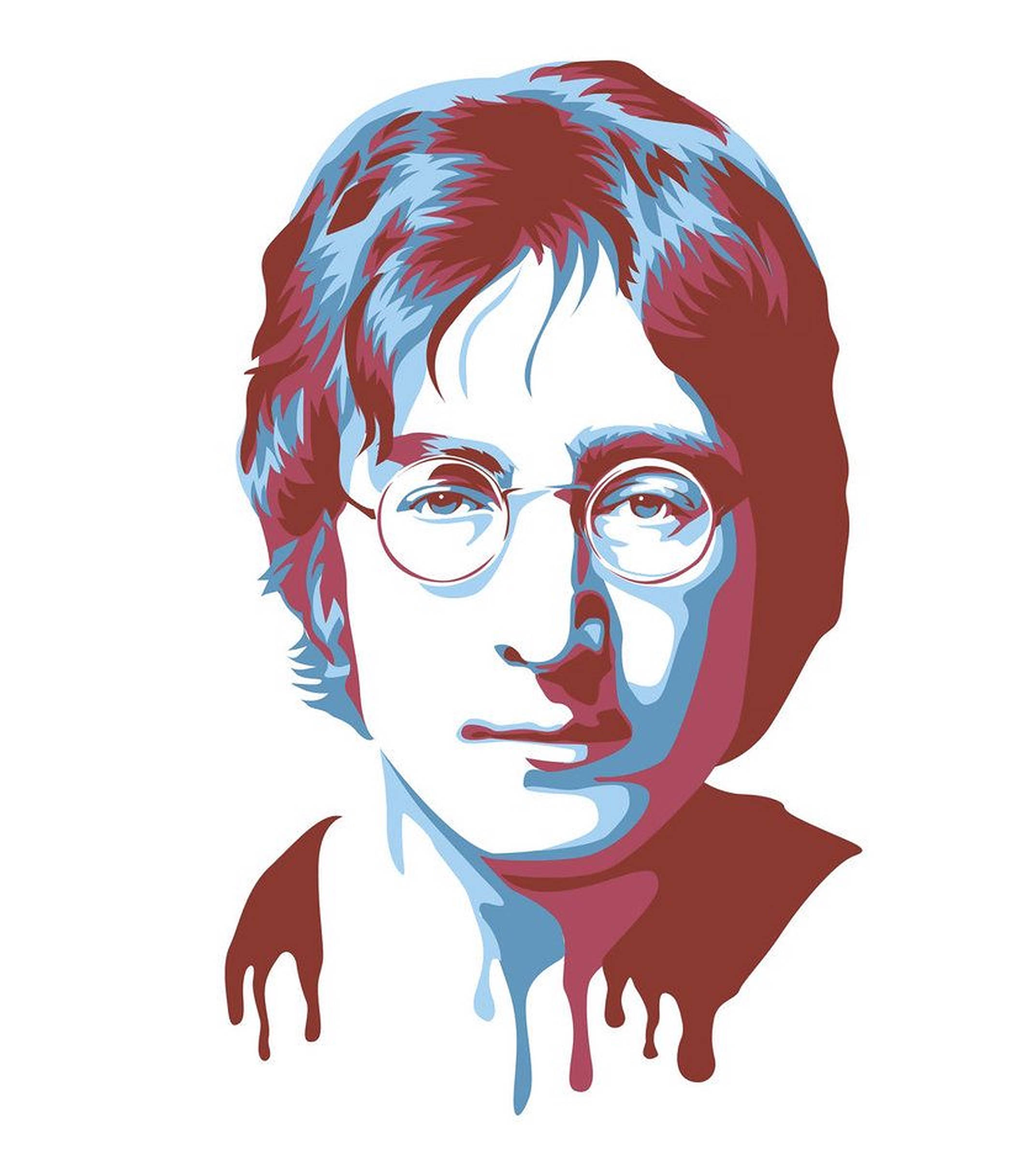 John Lennon Efect de Picurare Fundal