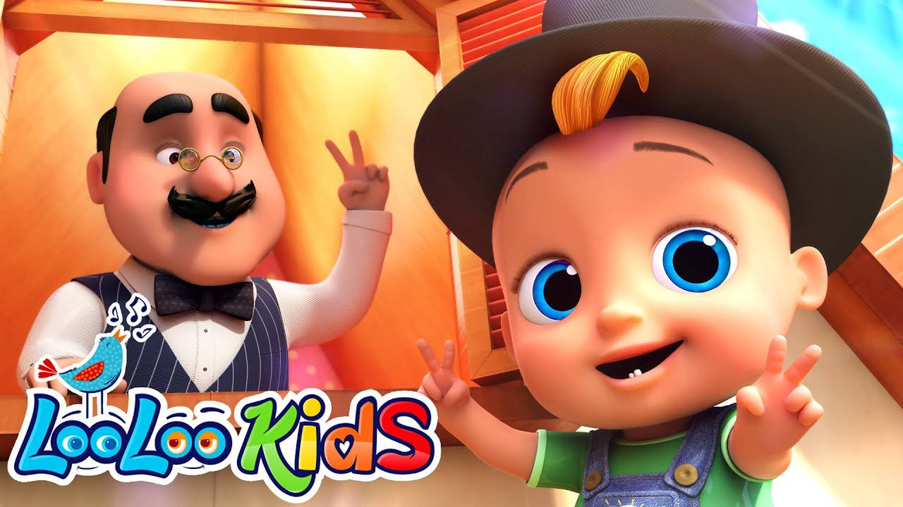 Johnny cu pălărie înaltă Looloo Kids Fundal